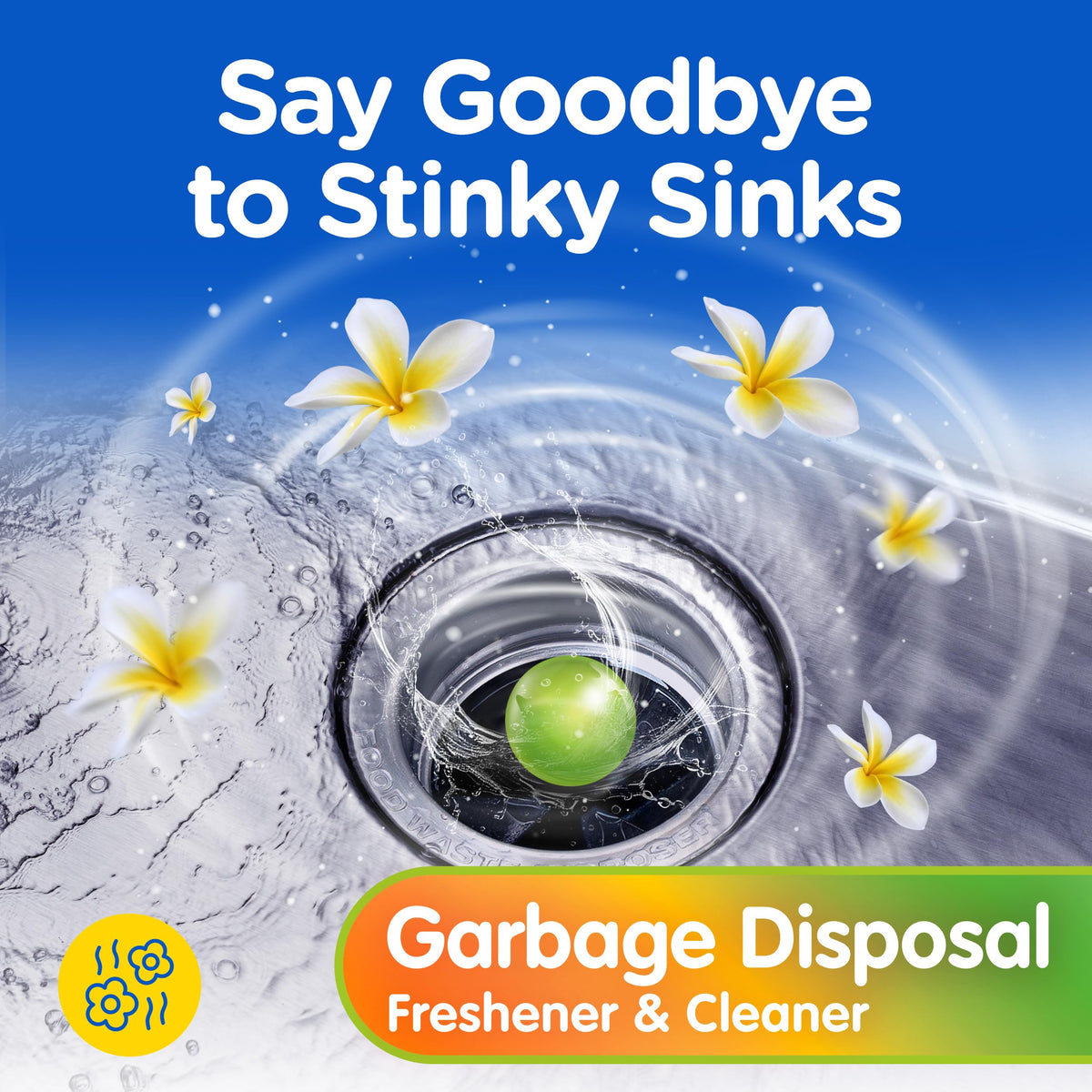 Plink Compac Garbage Disposal Cleaner (30 Count)