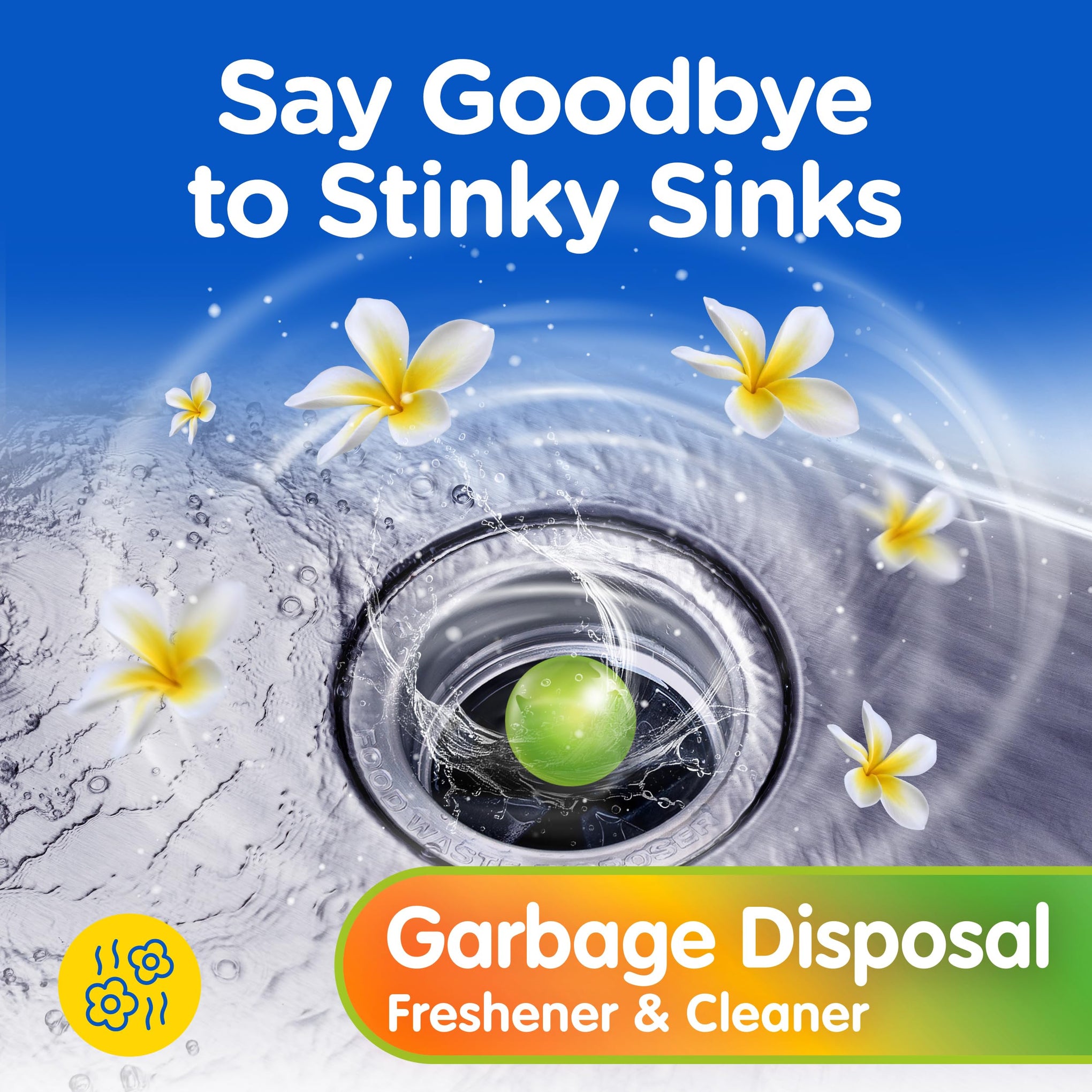Plink Compac Garbage Disposal Cleaner (30 Count)