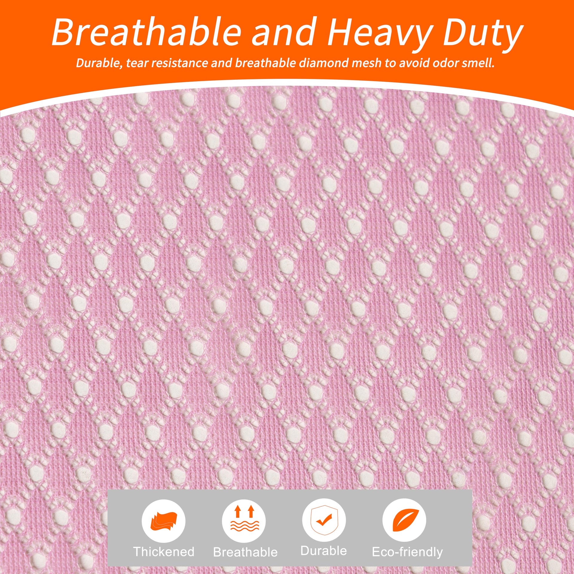 2 Pack Heavy Duty Diamond Mesh Laundry Bag (2 Count)