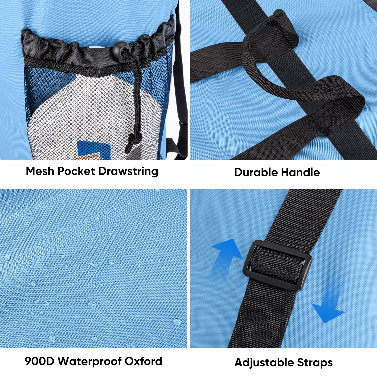 150L Laundry Bag Backpack