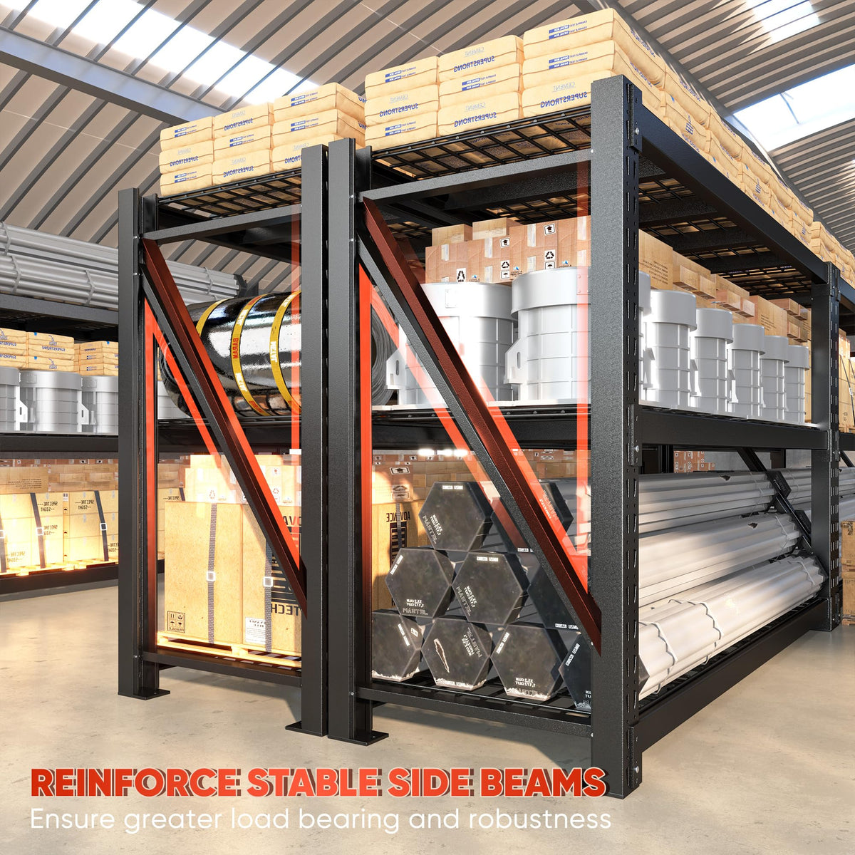 7050LBS Garage Shelving Heavy Duty (2 Count)