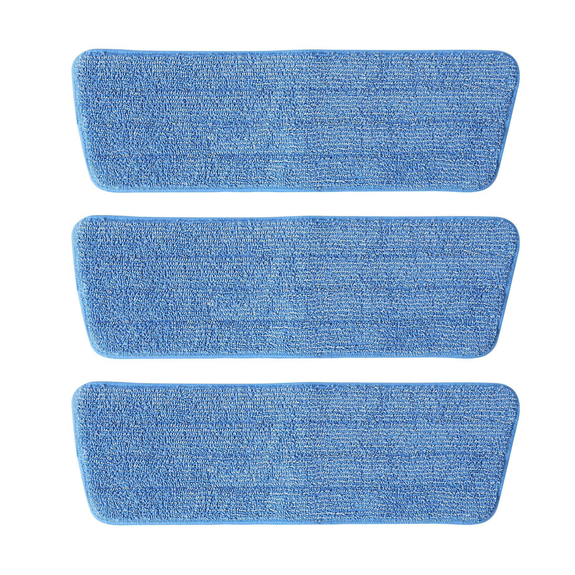 3 Pack Microfiber Mop Pads
