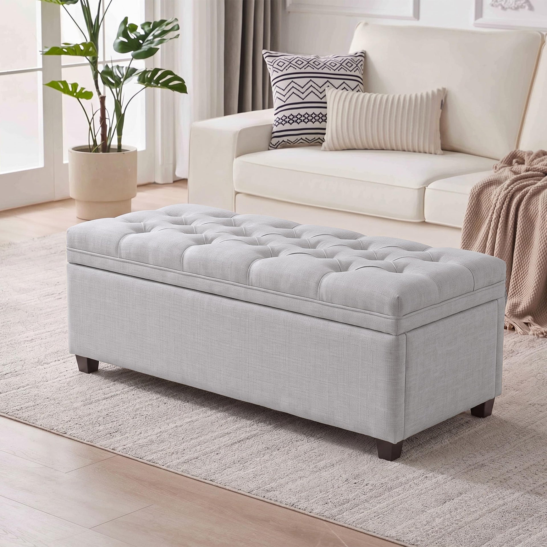 43 Inch Storage Ottoman