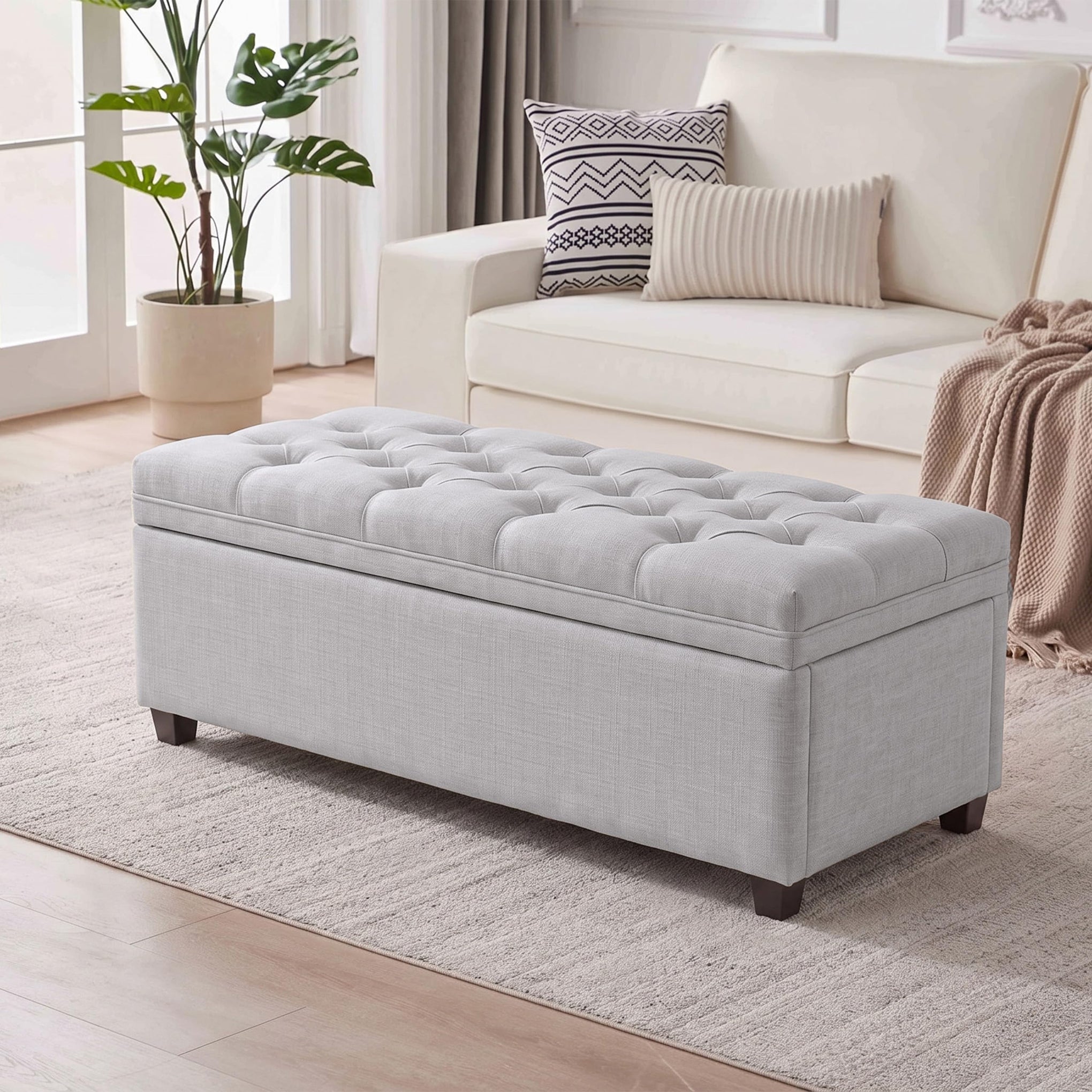 43 Inch Storage Ottoman