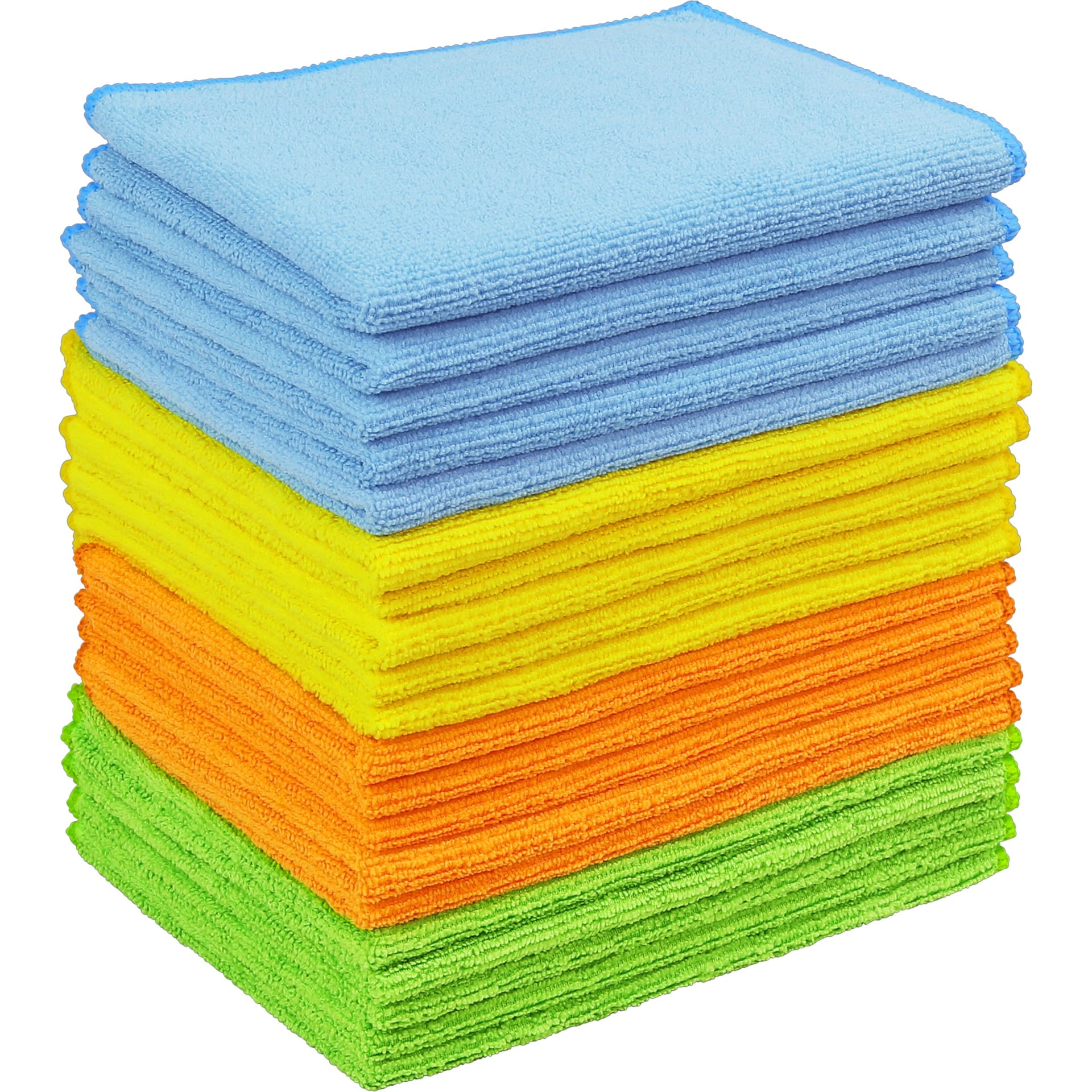 12" x 16" Microfiber Cleaning Cloth 20 Pack (20 Count) - ModHome Supplies