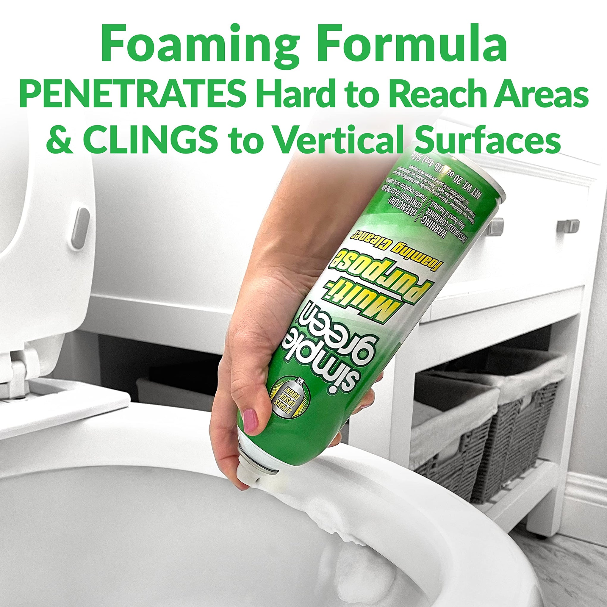 All Purpose Foaming Aerosol Cleaner (40 Ounce)