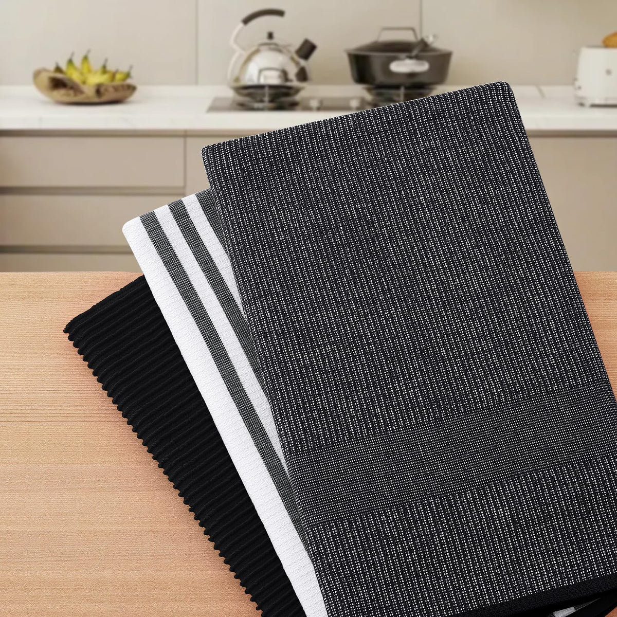 Cotton 380 GSM Premium Kitchen Towels (5.99 Count)