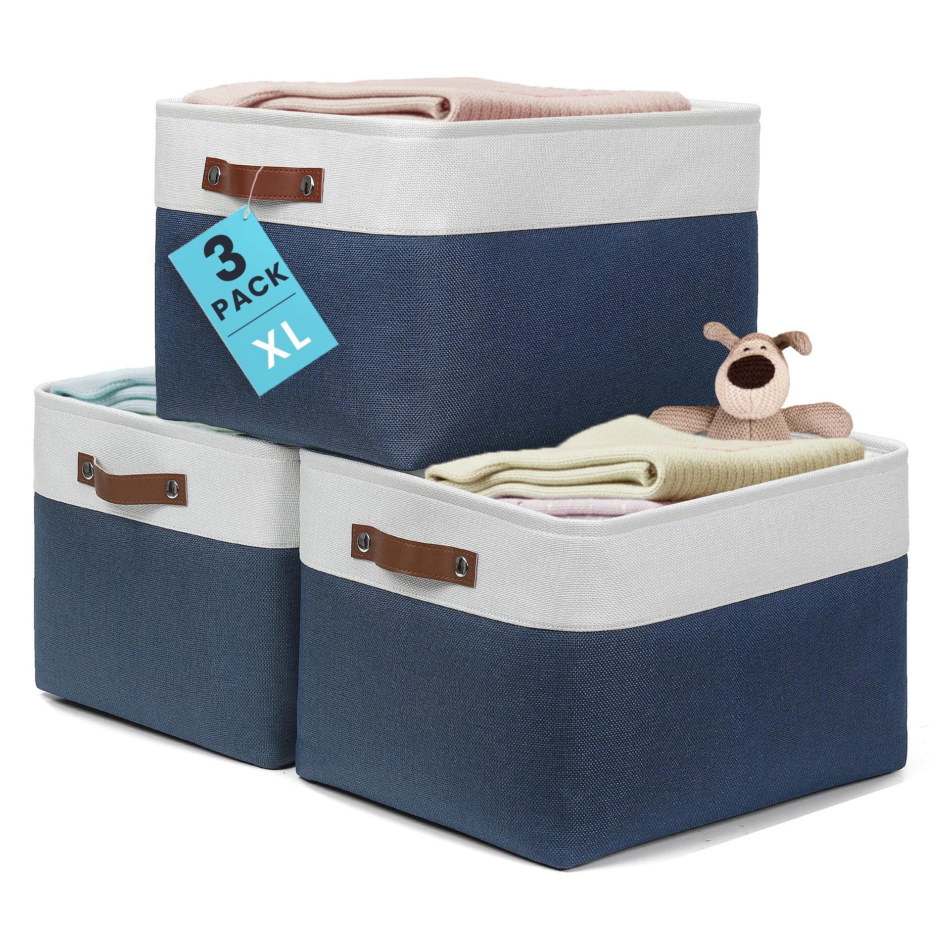 16x12.5in Storage Baskets (3 Count)