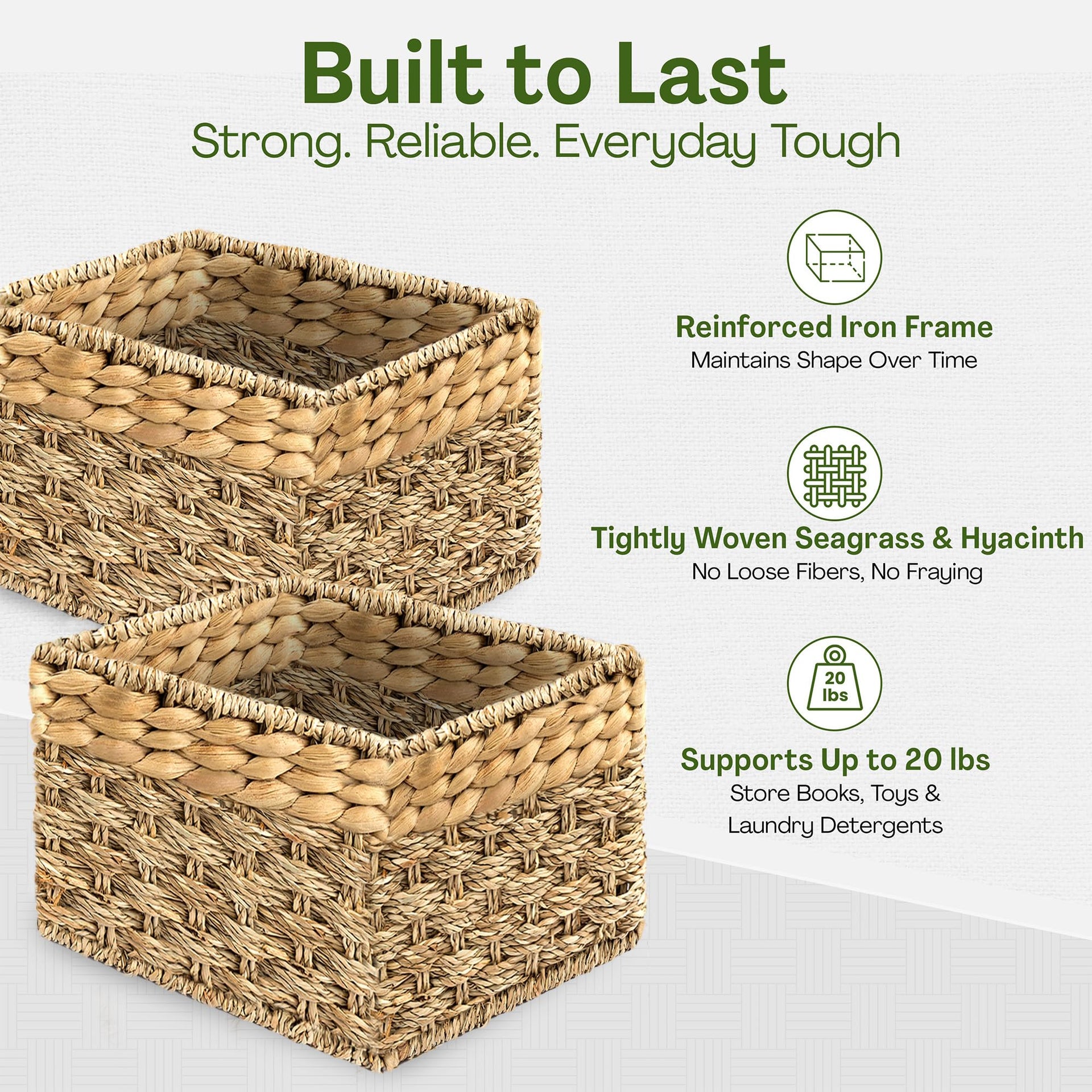 Small Wicker Storage Basket