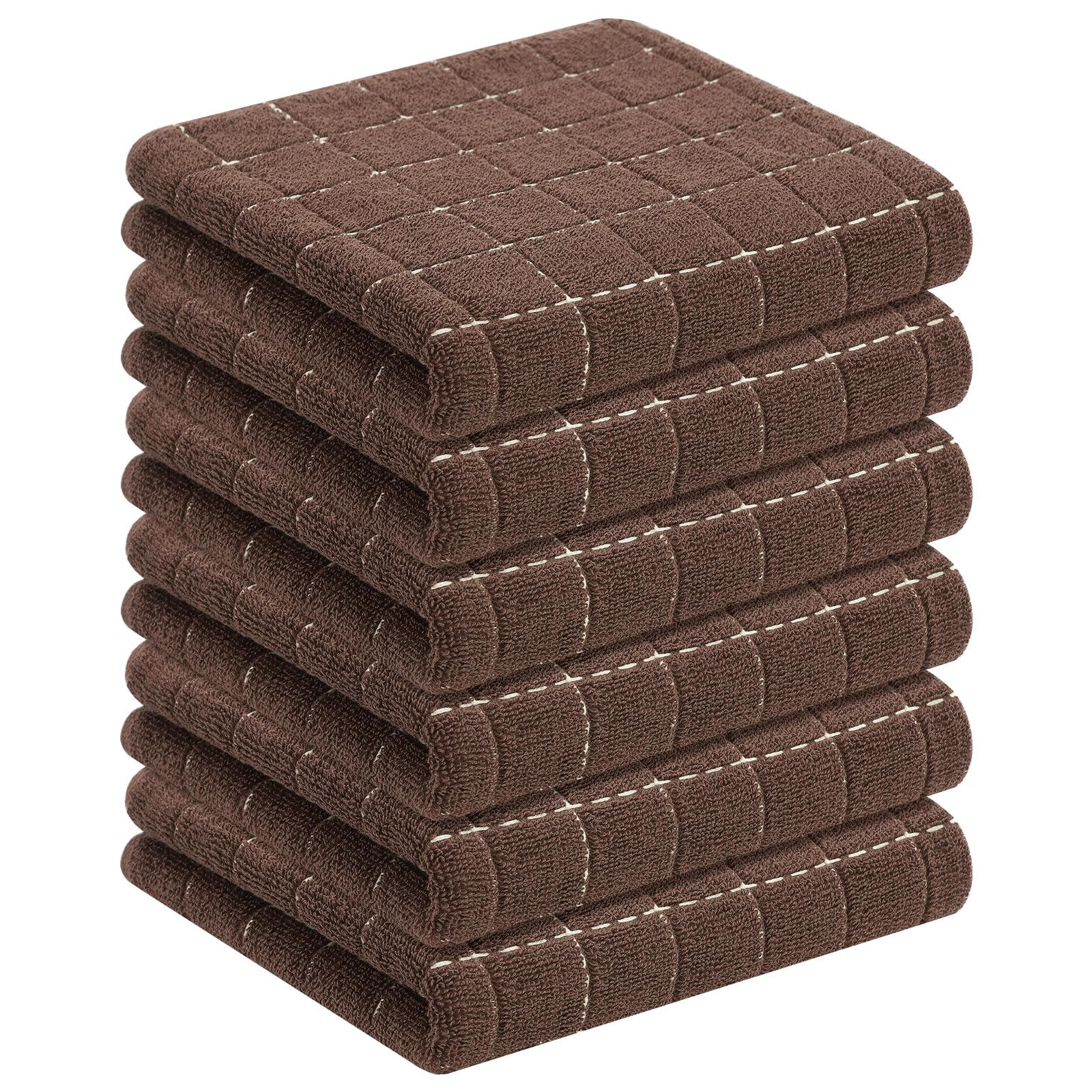 100% Cotton Terry Kitchen Towels (6 Count)