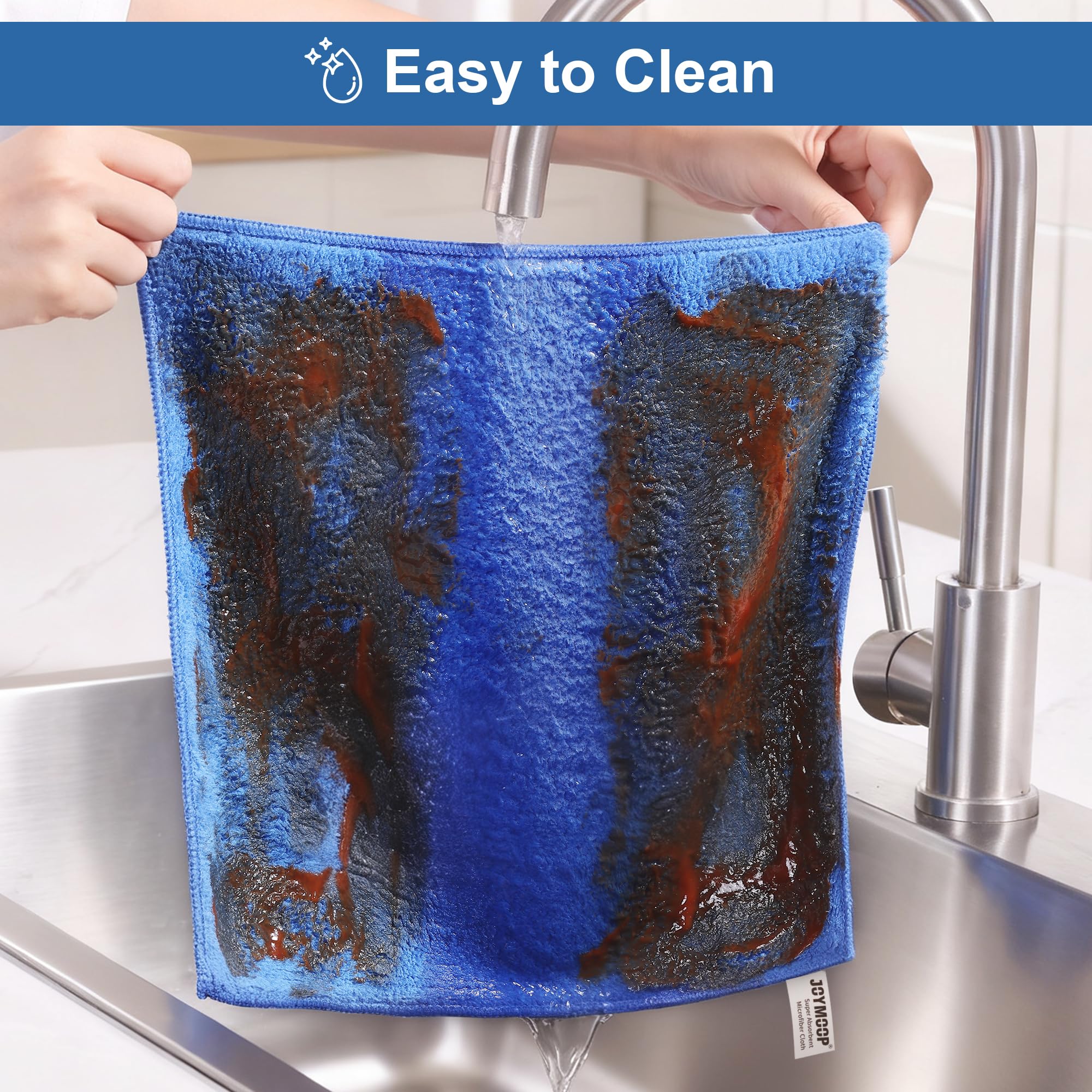 Microfiber Cleaning Cloths 18 Packs (18 Count)