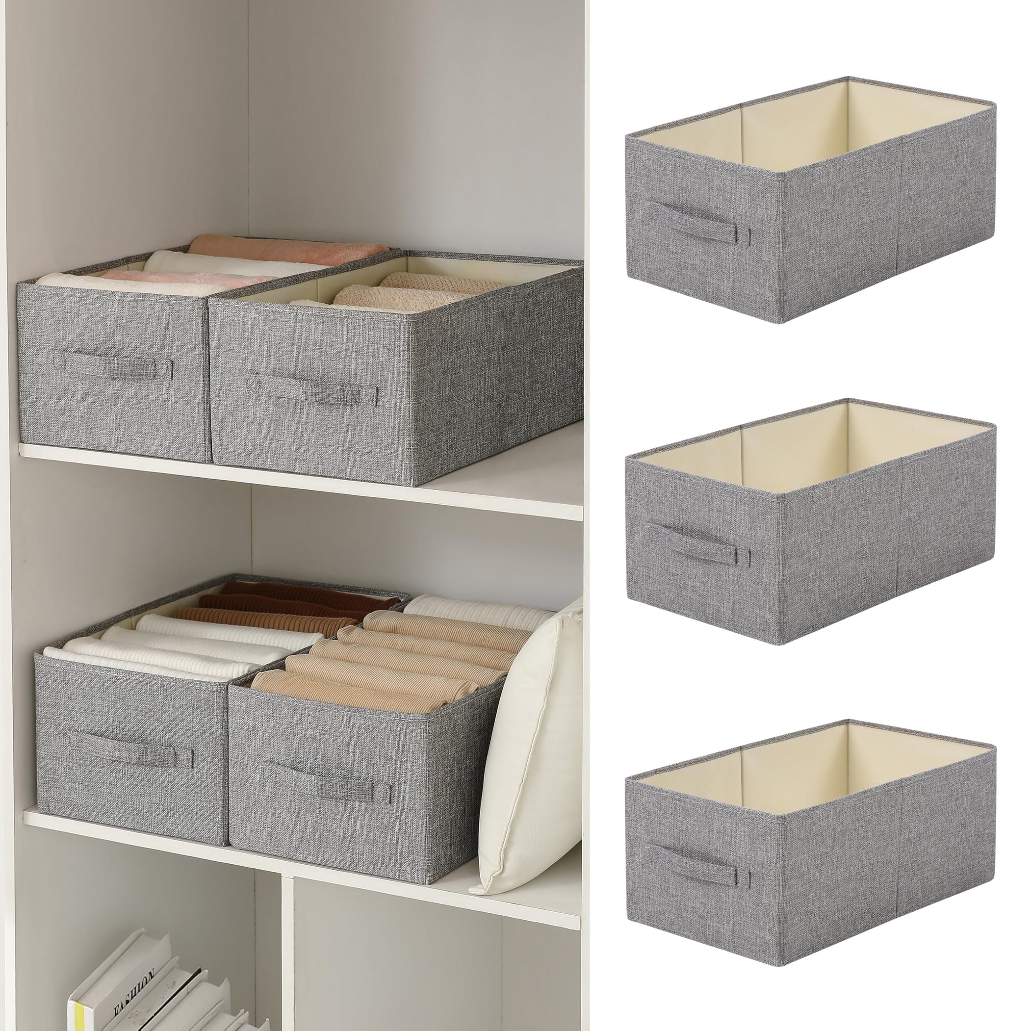 Linen Folding Storage Bins