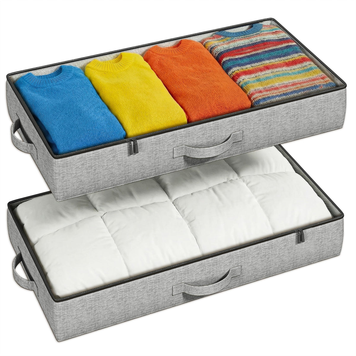 2 Pack Under Bed Storage Containers (2 Count)