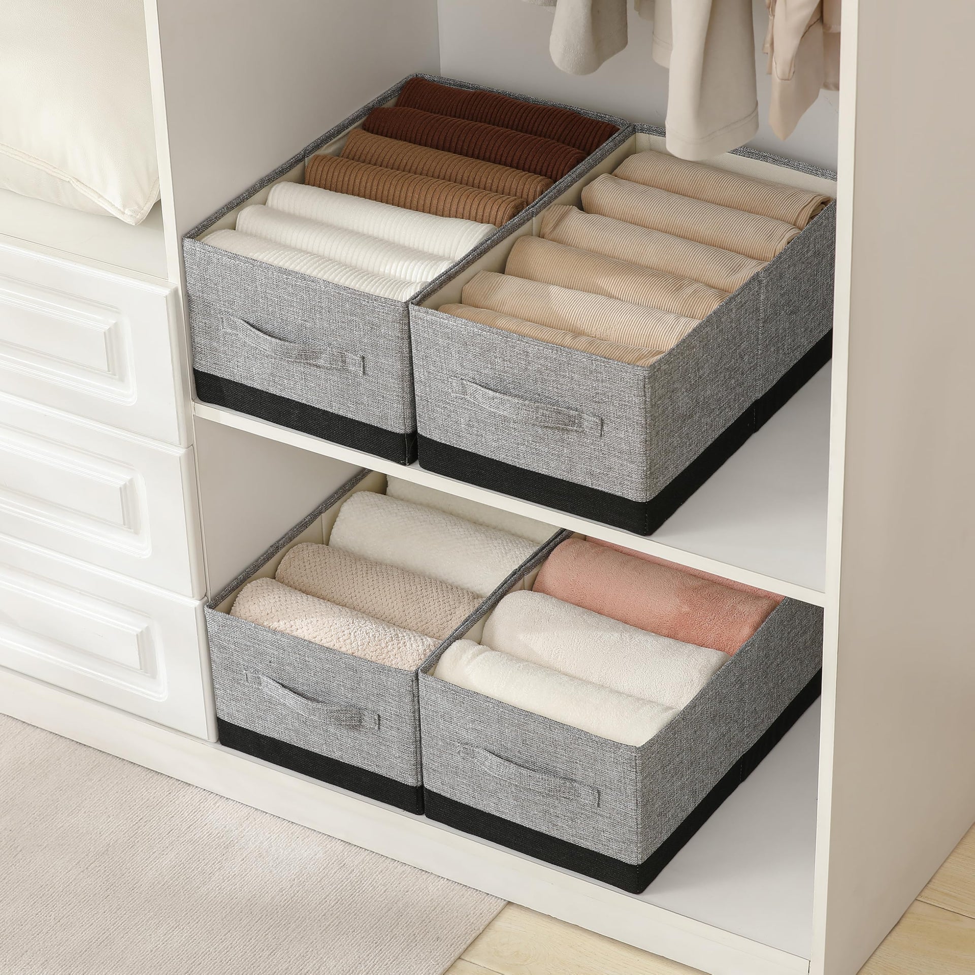 Linen Folding Storage Bins