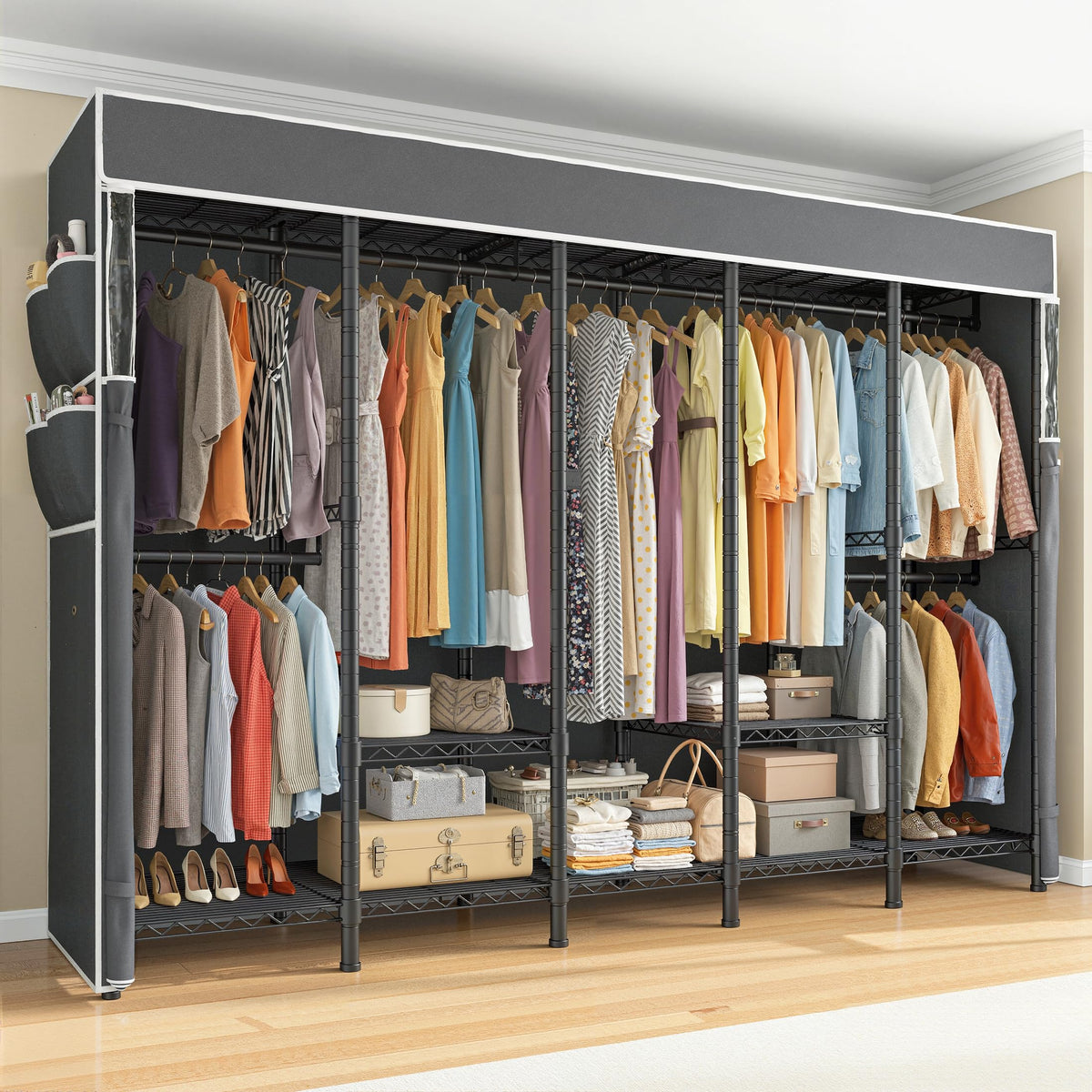 Clothes Rack with Cover