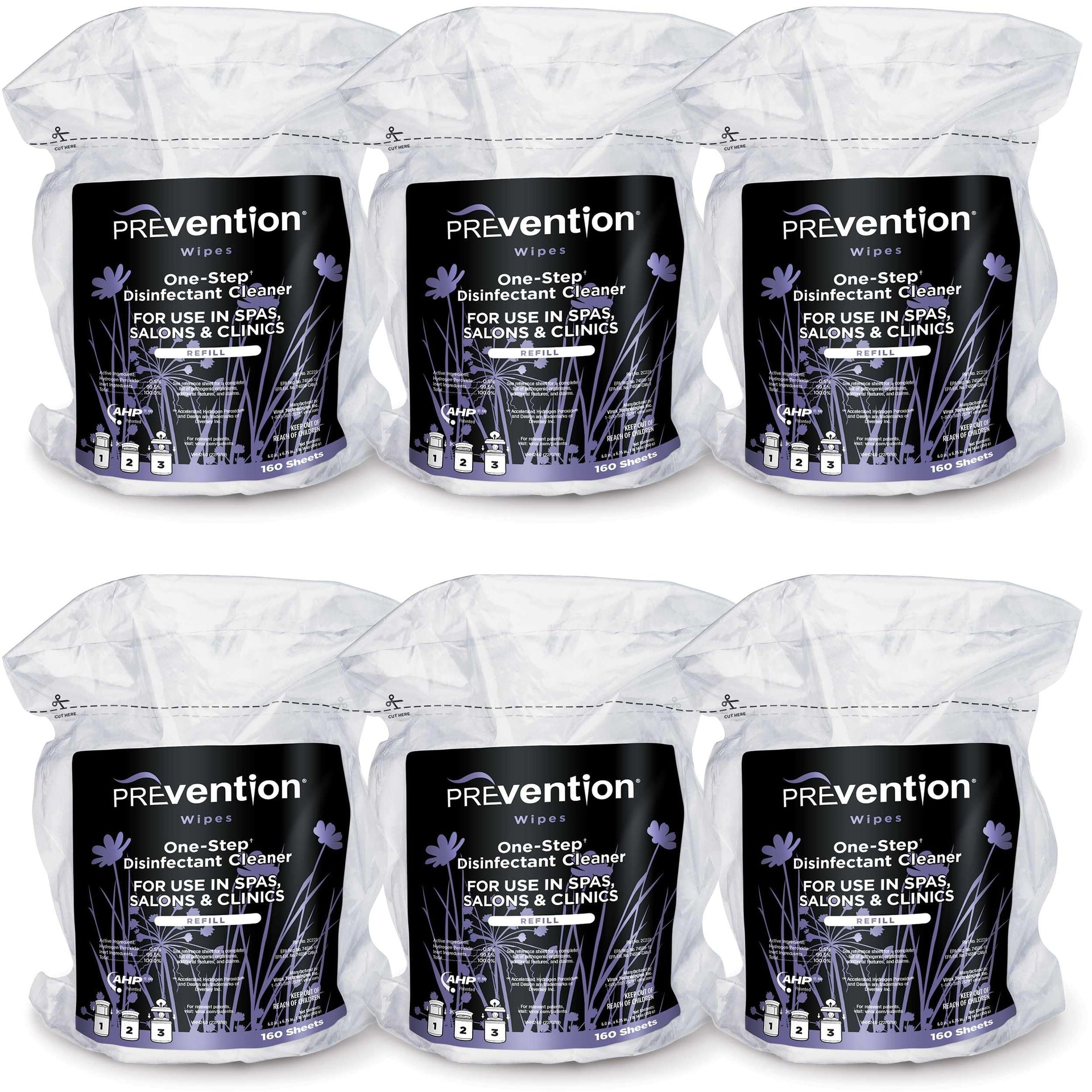 All Purpose Disinfecting Wipes (6 Count)