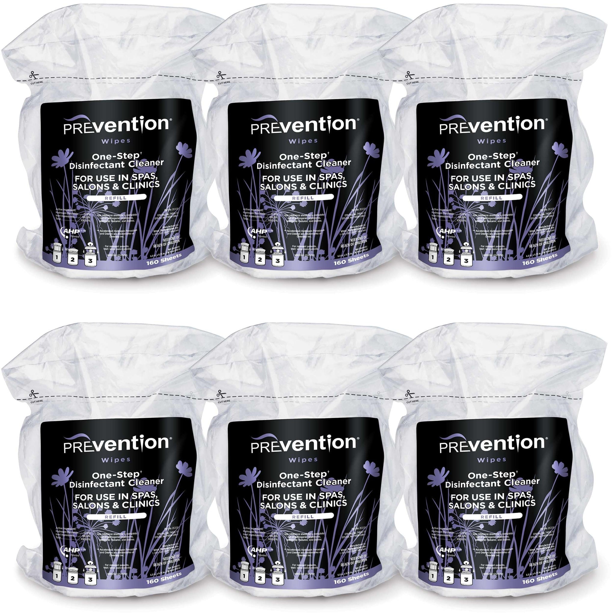 All Purpose Disinfecting Wipes (6 Count)