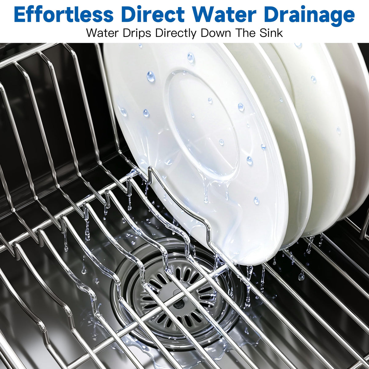 in Sink Dish Drying Rack