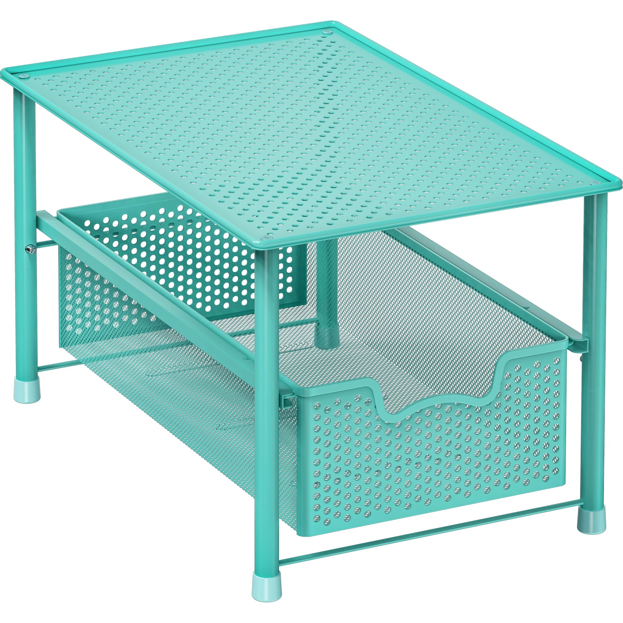 Stackable Under Sink Sliding Basket Drawer