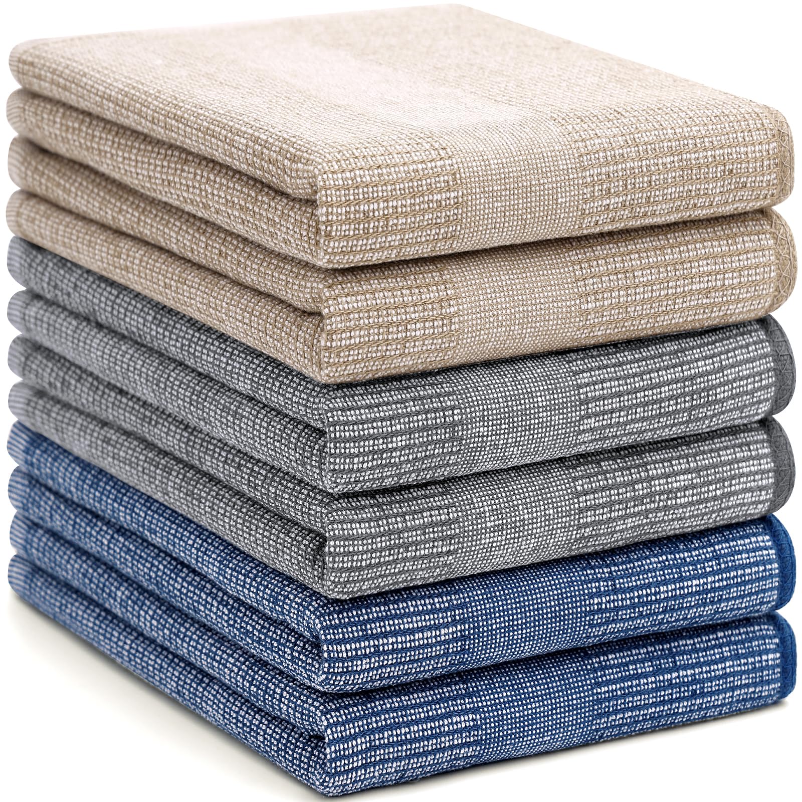 380 GSM Cotton Premium Kitchen Towels 6 Pack (6 Count)