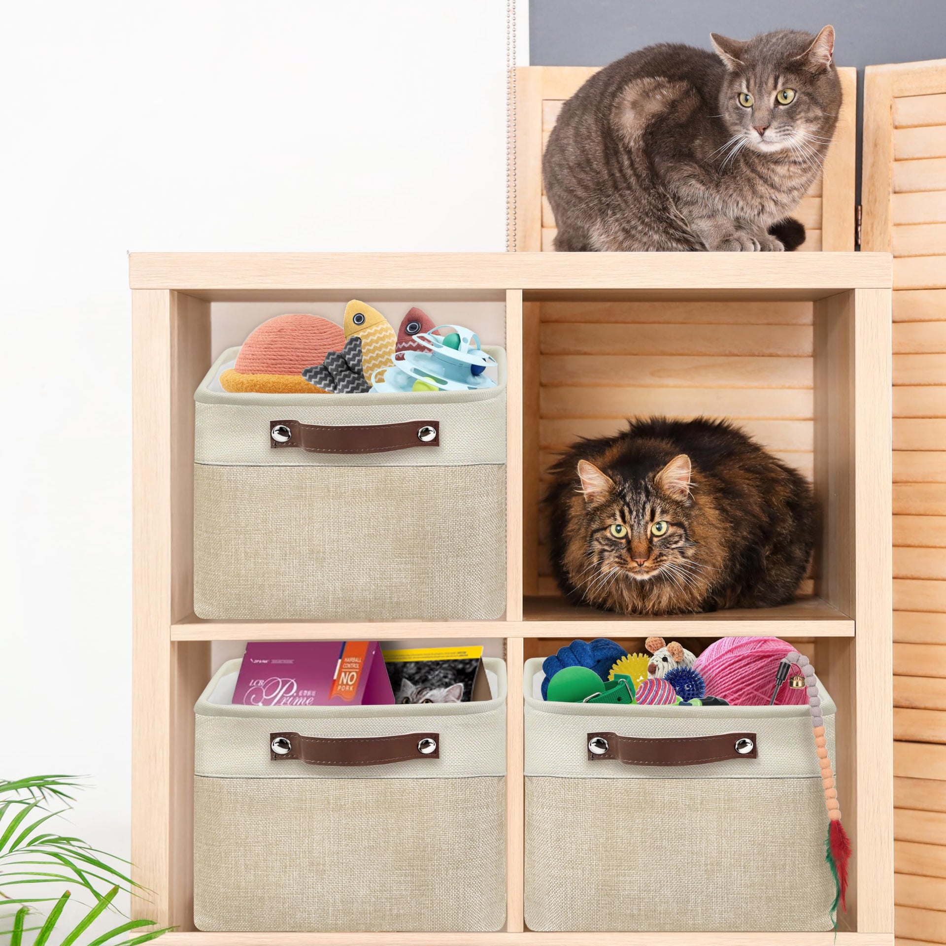 15" x 11" Large Fabric Storage Bin (3 Count)