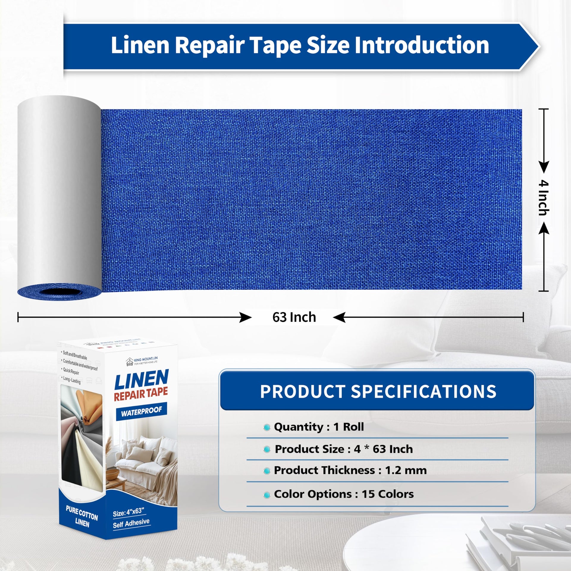 Linen Repair Patches