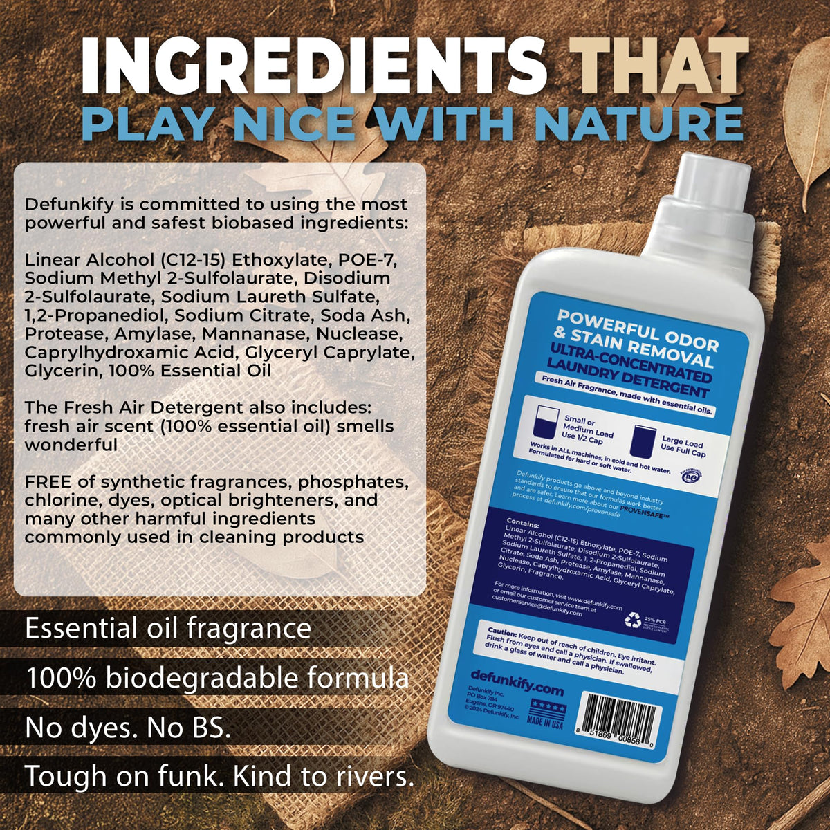 Laundry Detergent 124 Load. Crisp (75.4 Fl Oz)