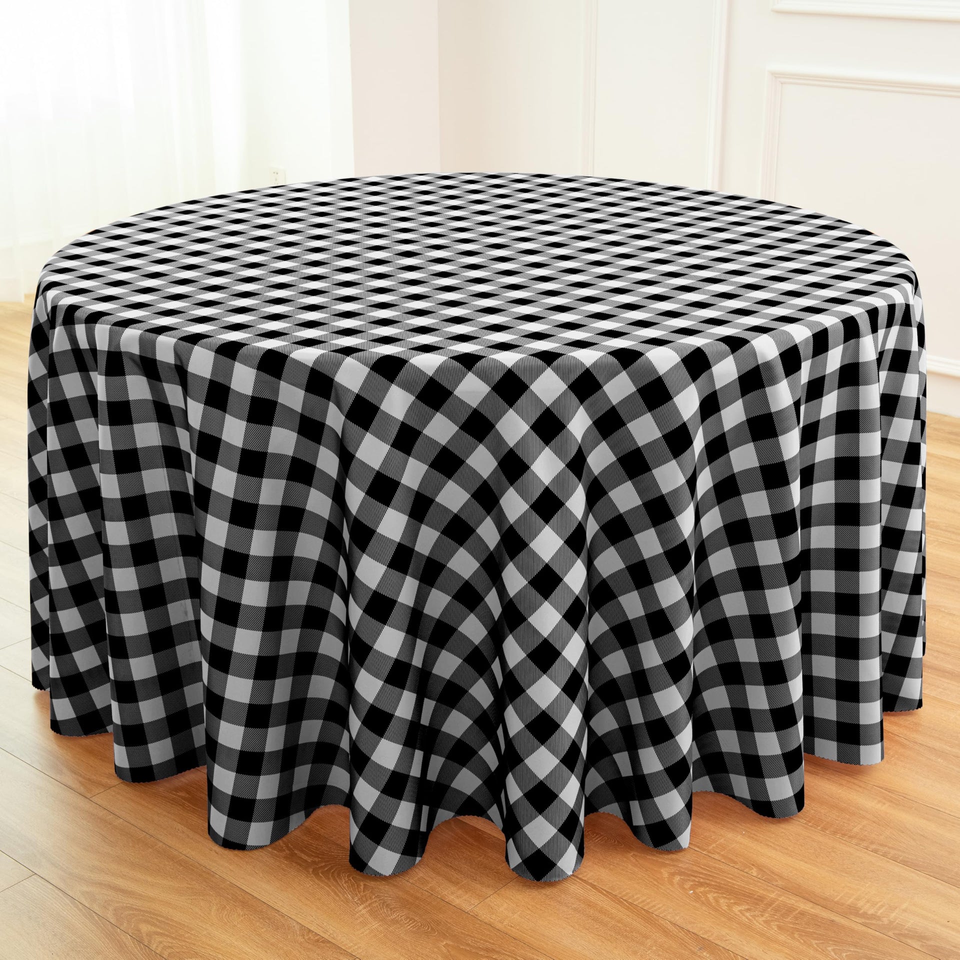 Waterproof Plaid Tablecloth Fabric
