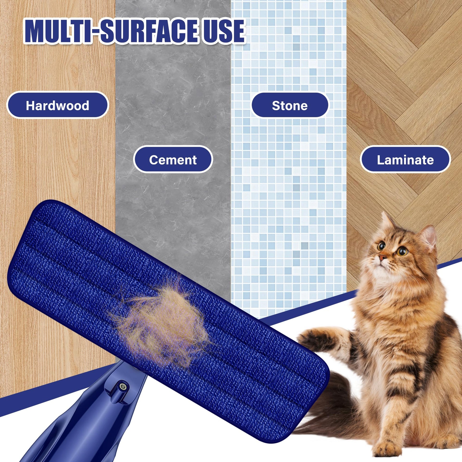 Microfiber Spray Mops for Floors Cleaning