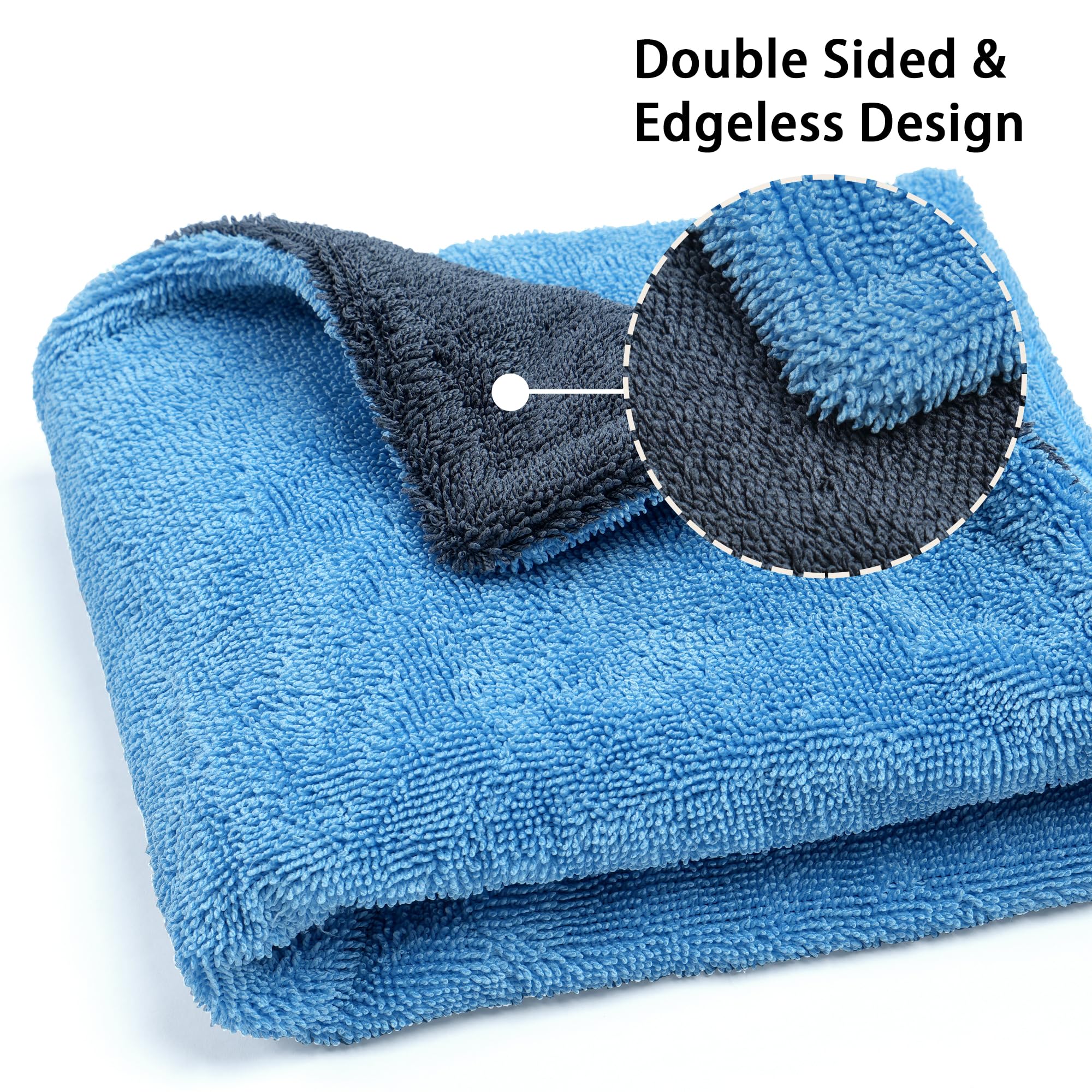 1000GSM Car Drying Towel 18"x24"