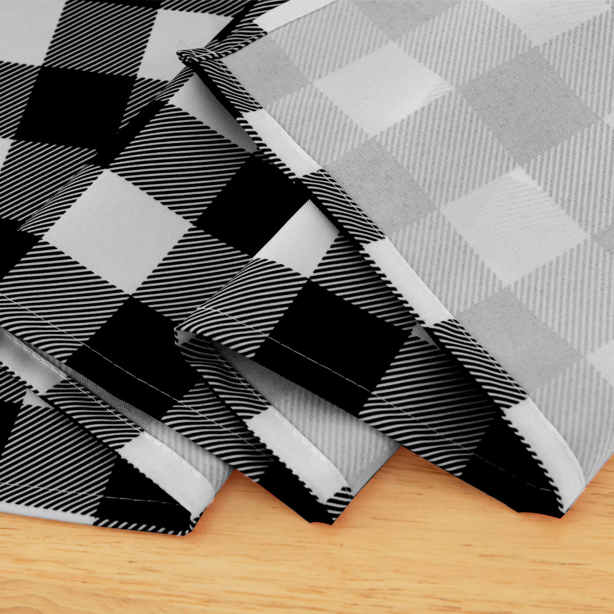 Classic Gingham Buffalo Tablecloth Fabric