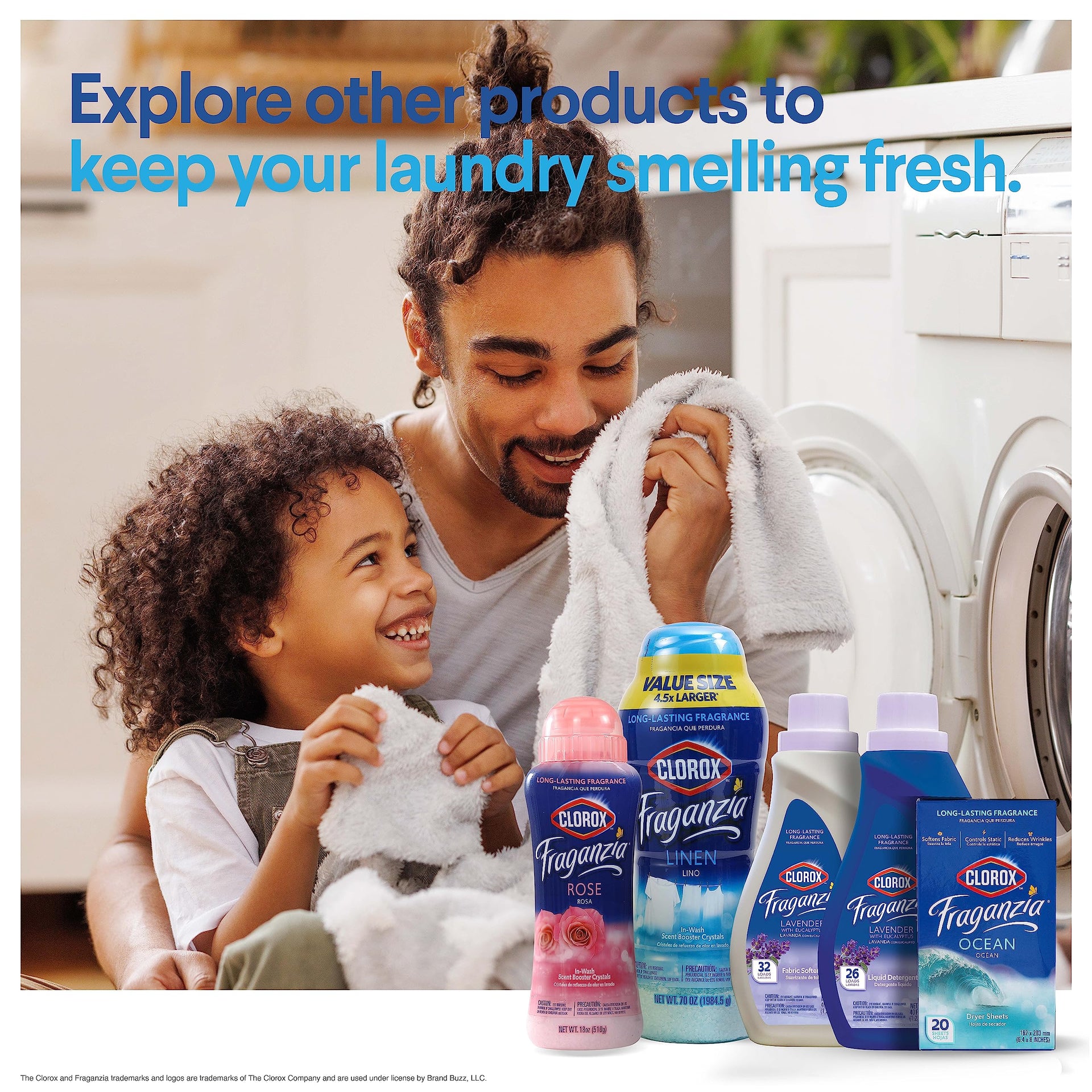 Fraganzia Laundry Scent Booster Crystals (70 Ounce)
