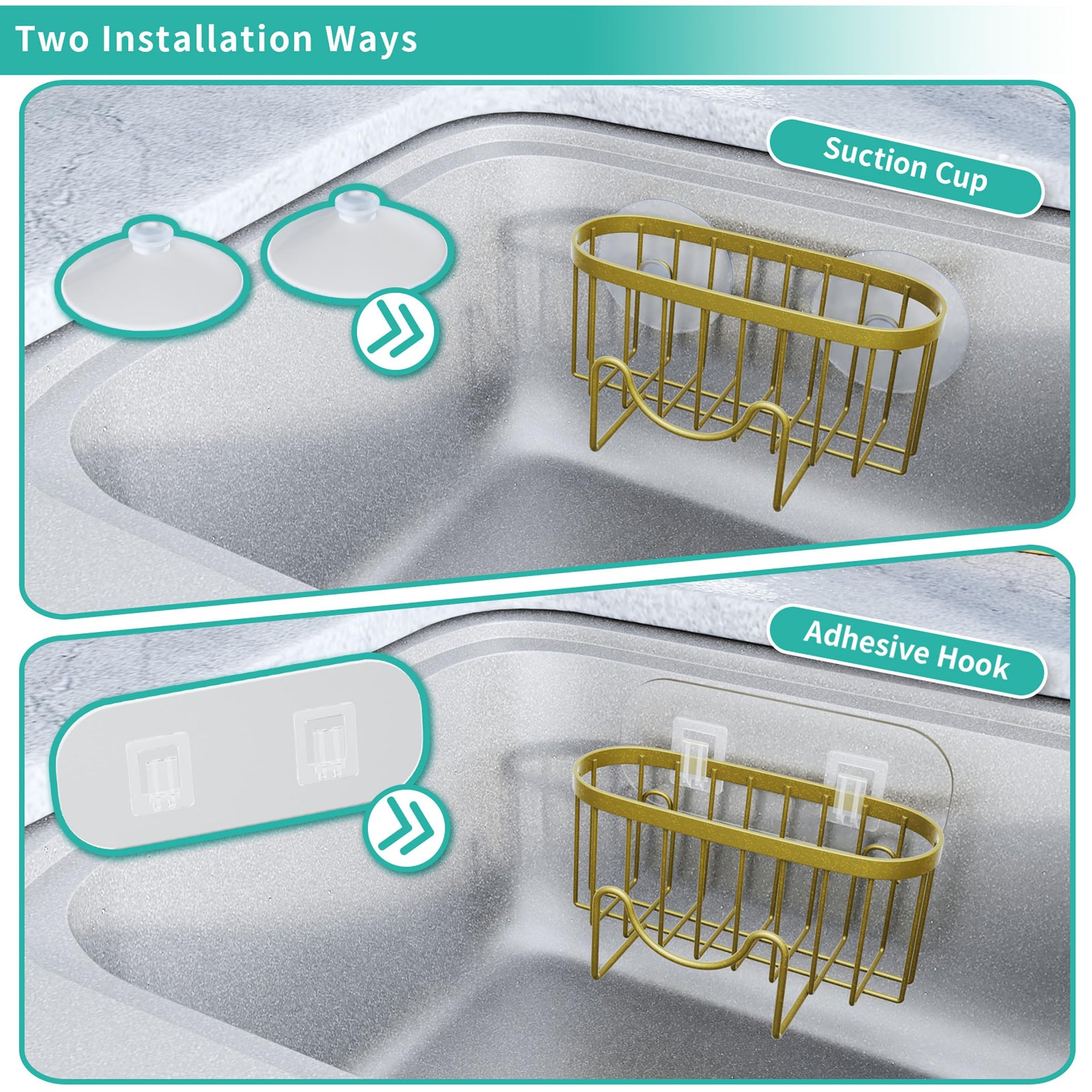 Sponge Holder for Kitchen Sink