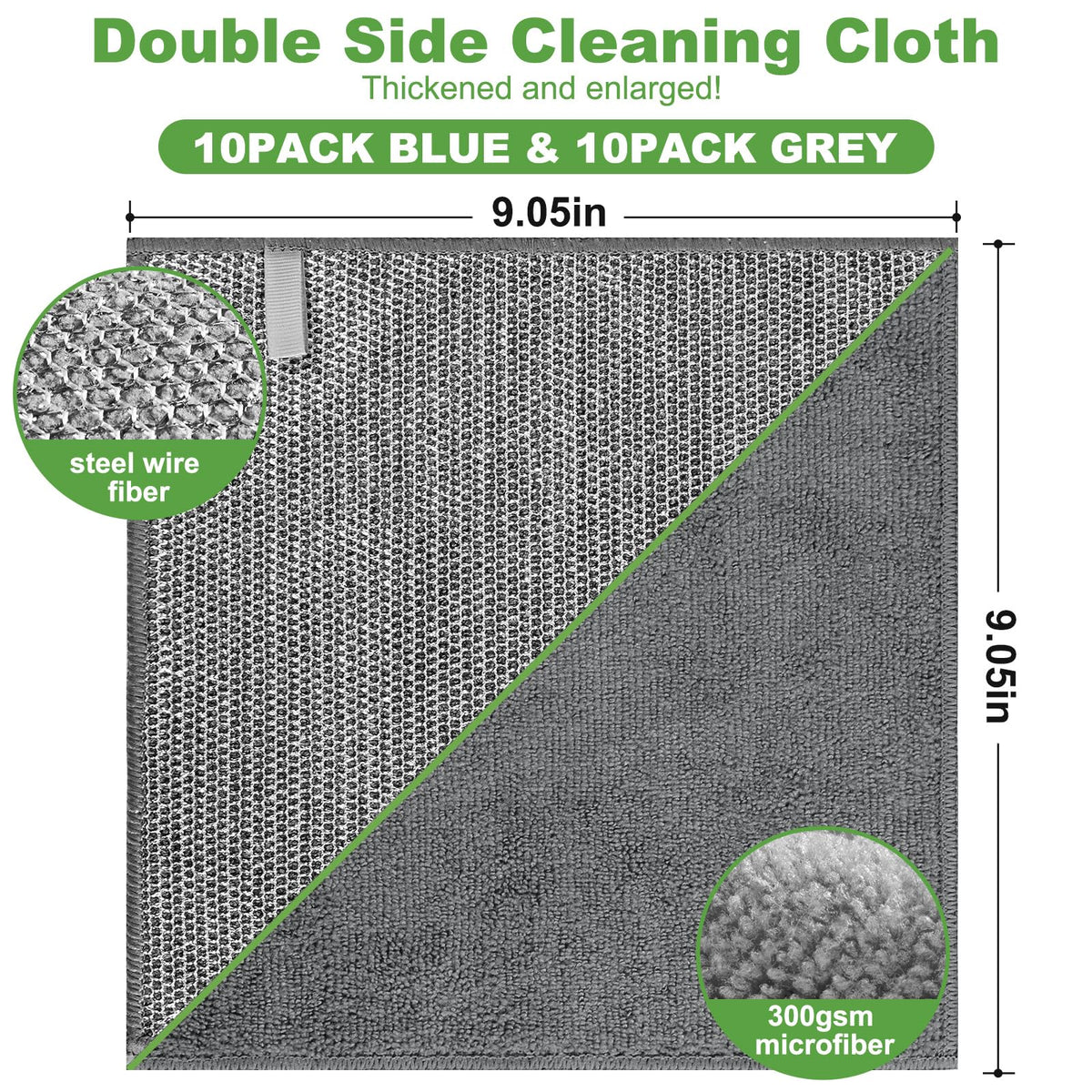 Non Scratch Wire Dishcloth