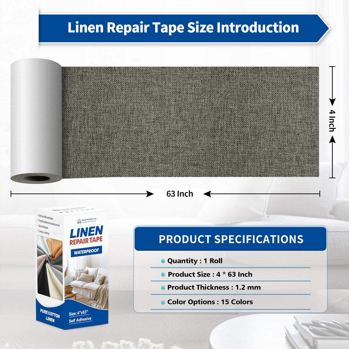 Linen Repair Patches