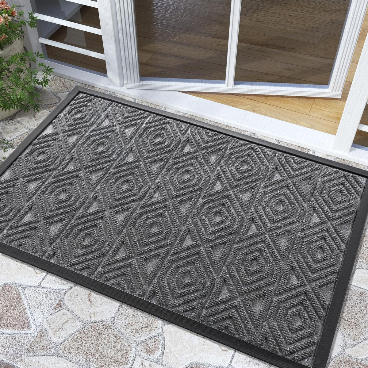 Door Mat Outdoor Indoor Entrance Welcome Mat