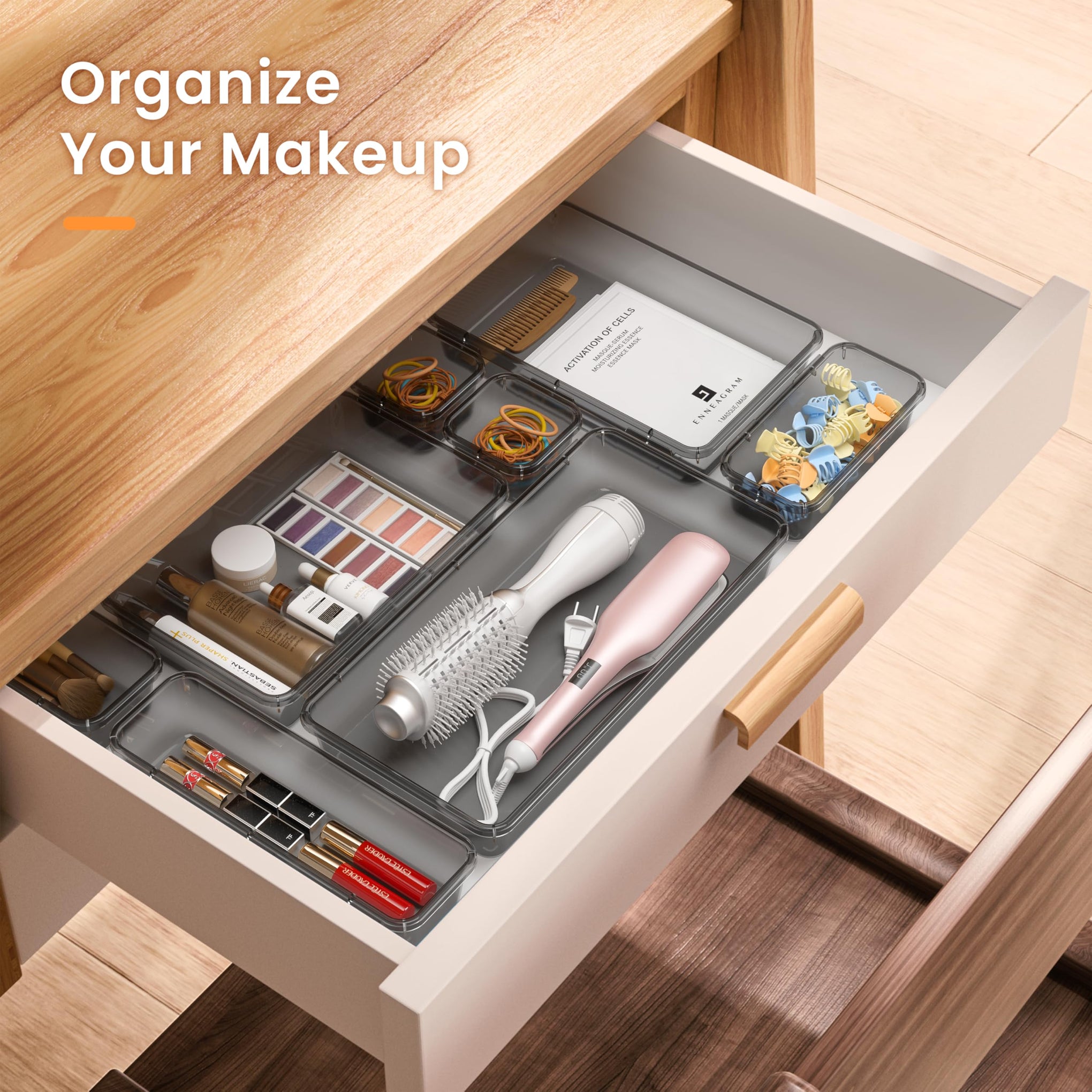 Military Grade】 Drawer Organizer (28 Count)