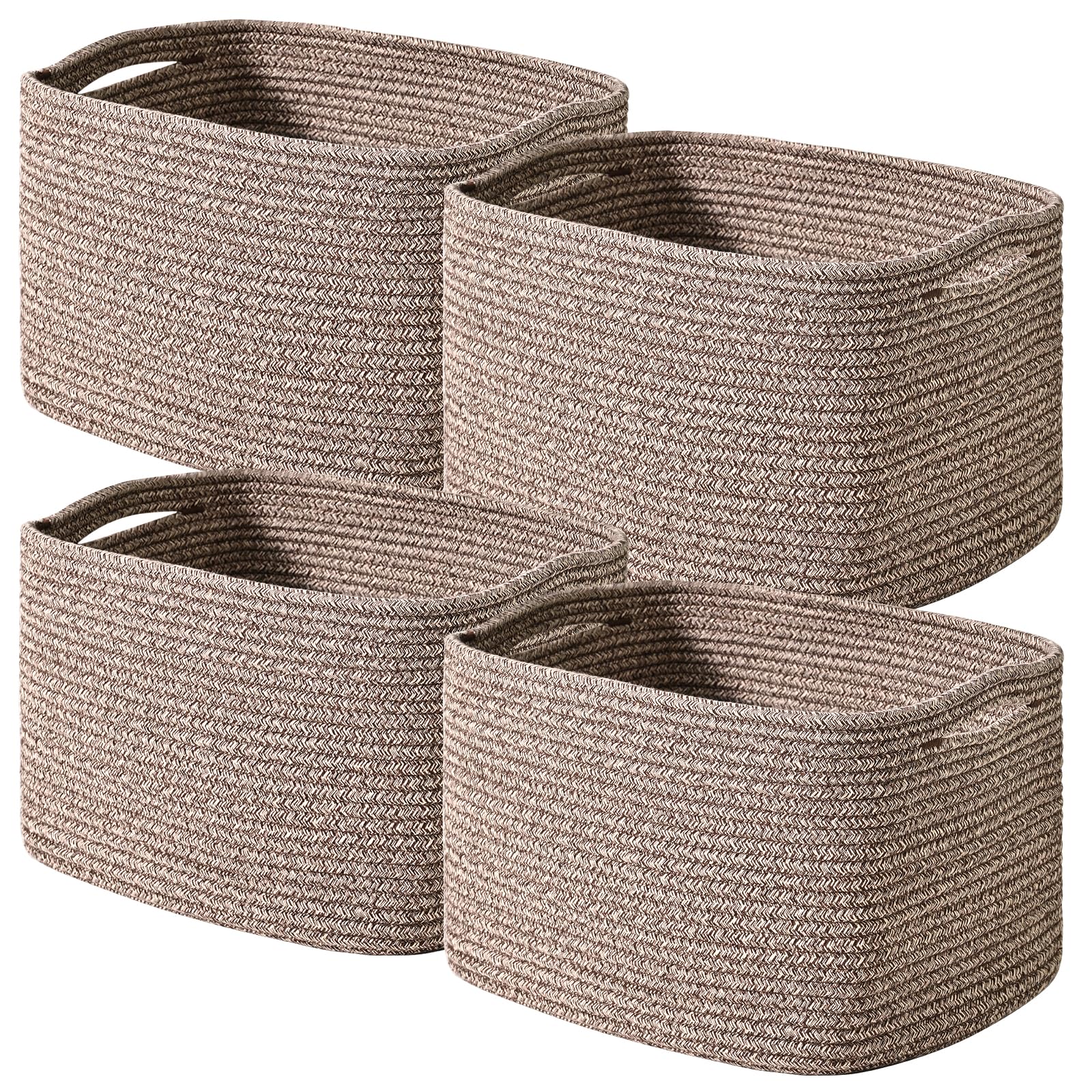 Storage Baskets for Shelves Organizing (4 Count)