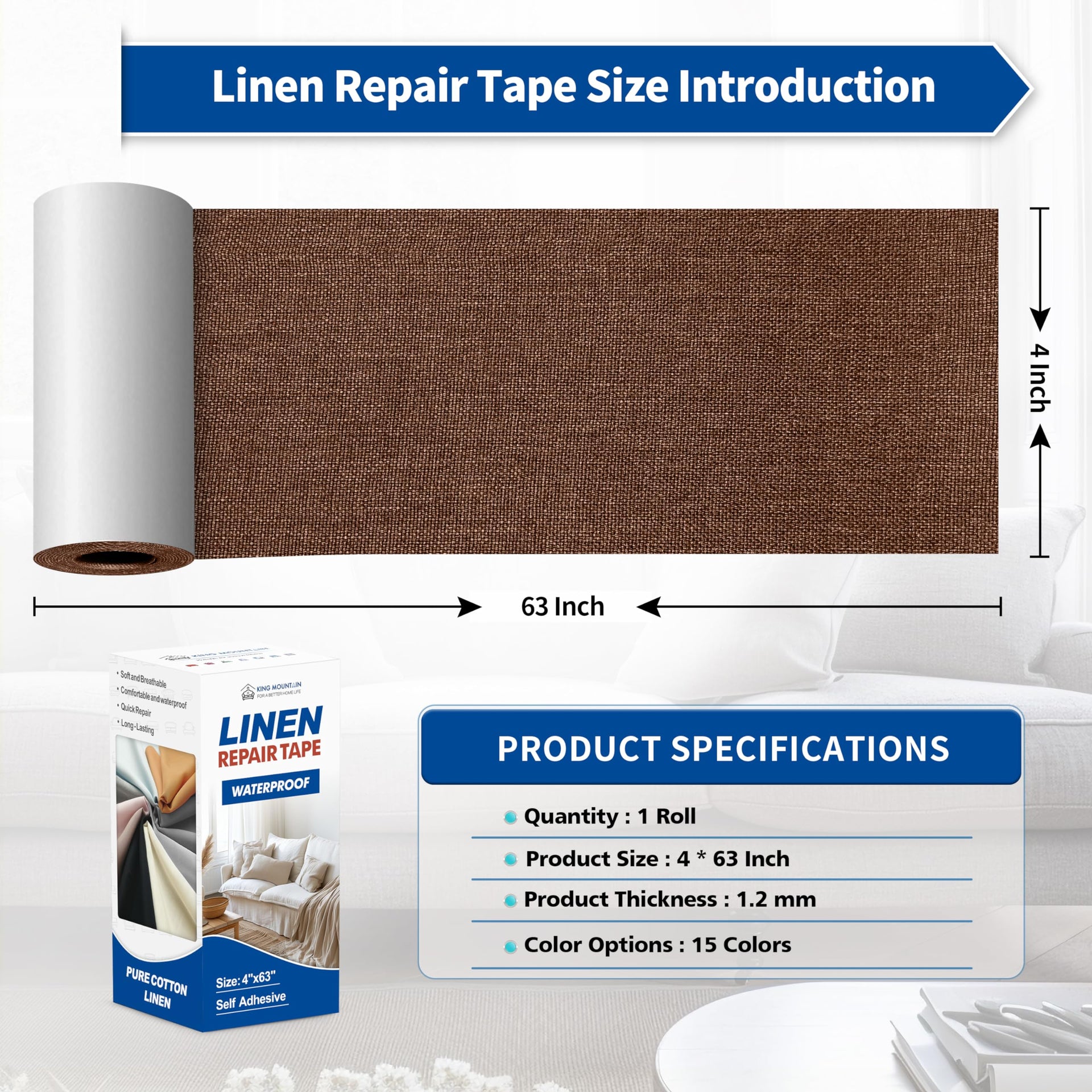 Linen Repair Patches