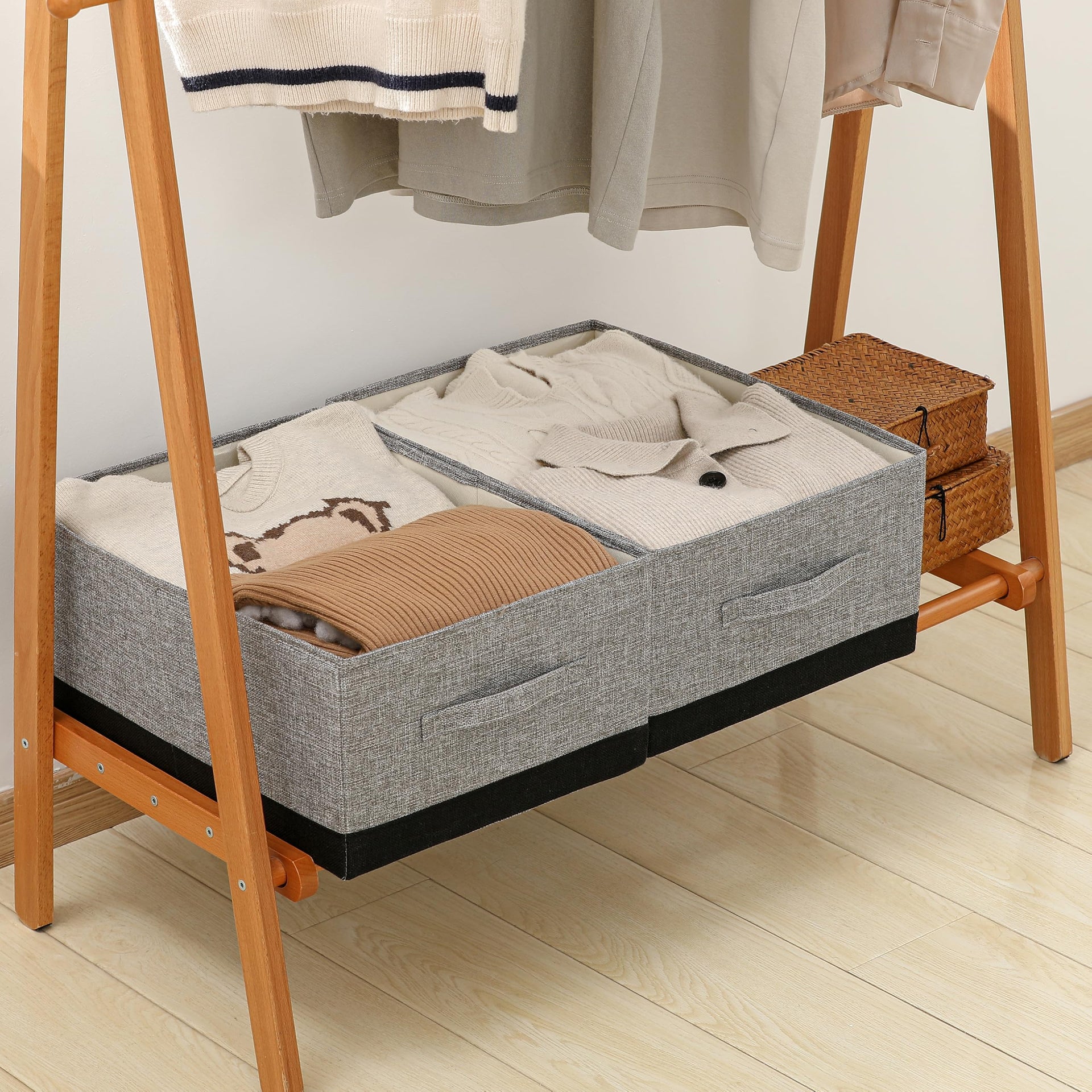 Linen Folding Storage Bins