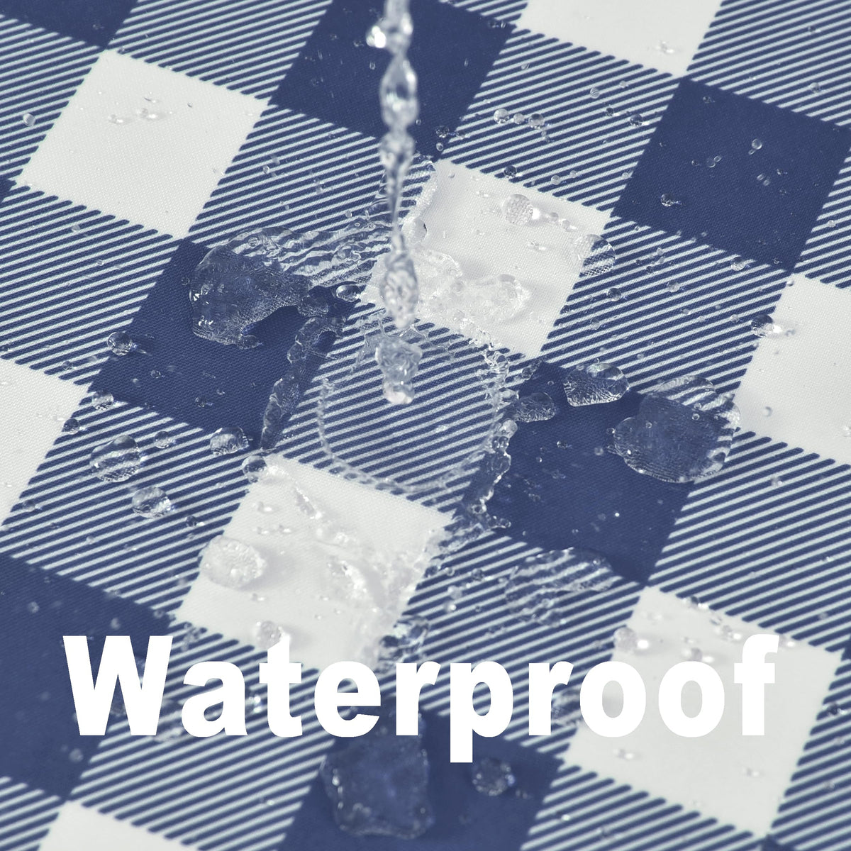 Waterproof Plaid Tablecloth Fabric