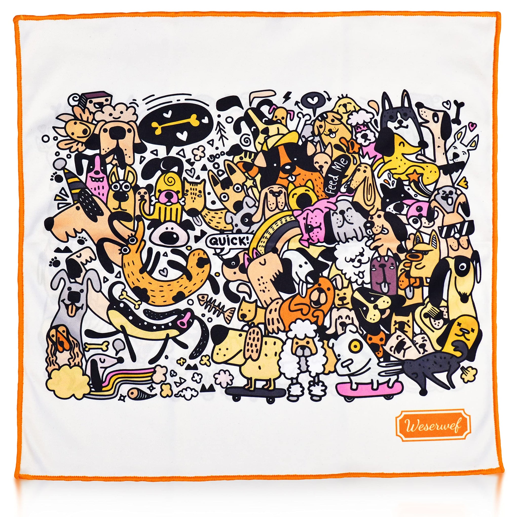 Design Microfiber Glasses Cleaning Cloth