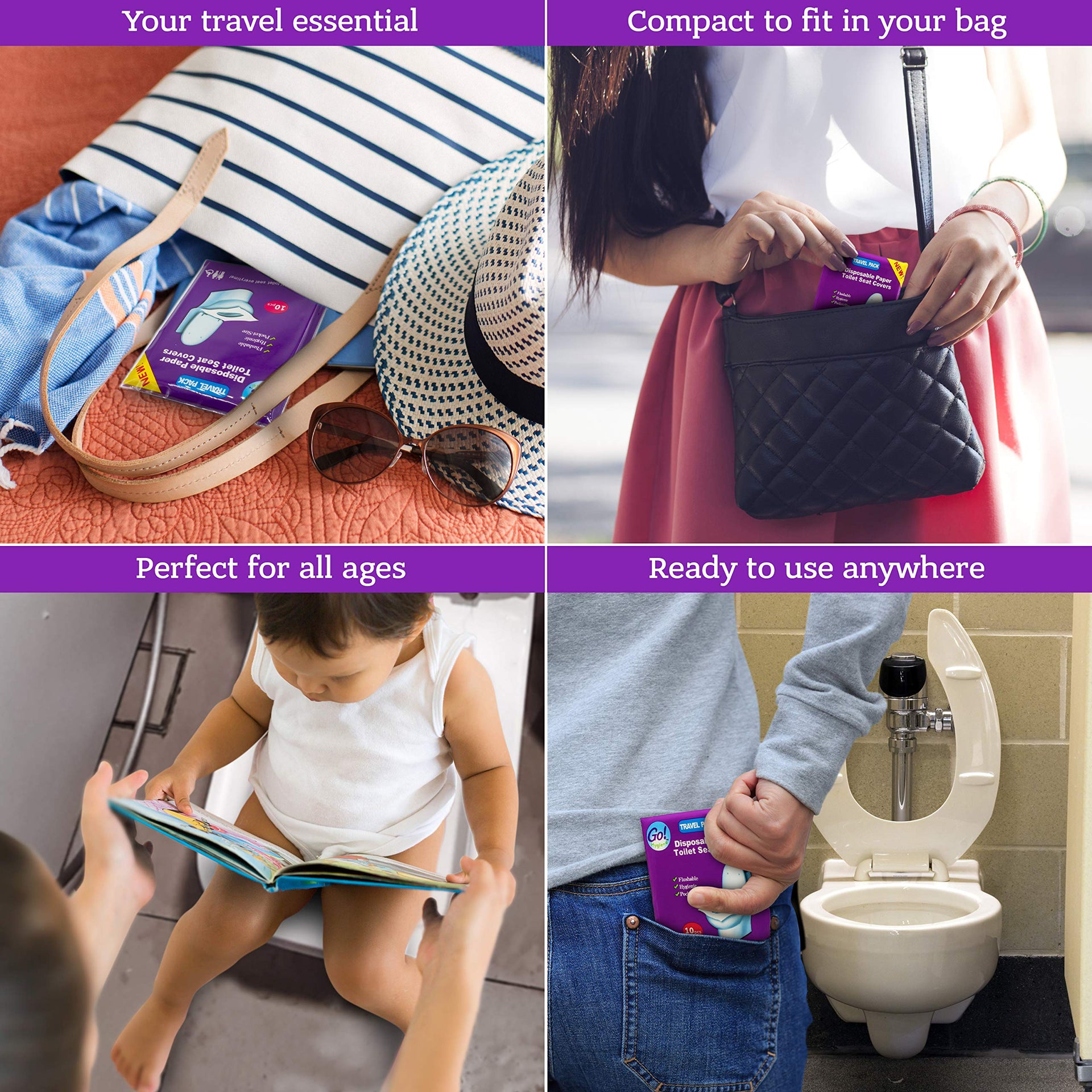 XL Travel Pack of 4 Packs (50 Count)