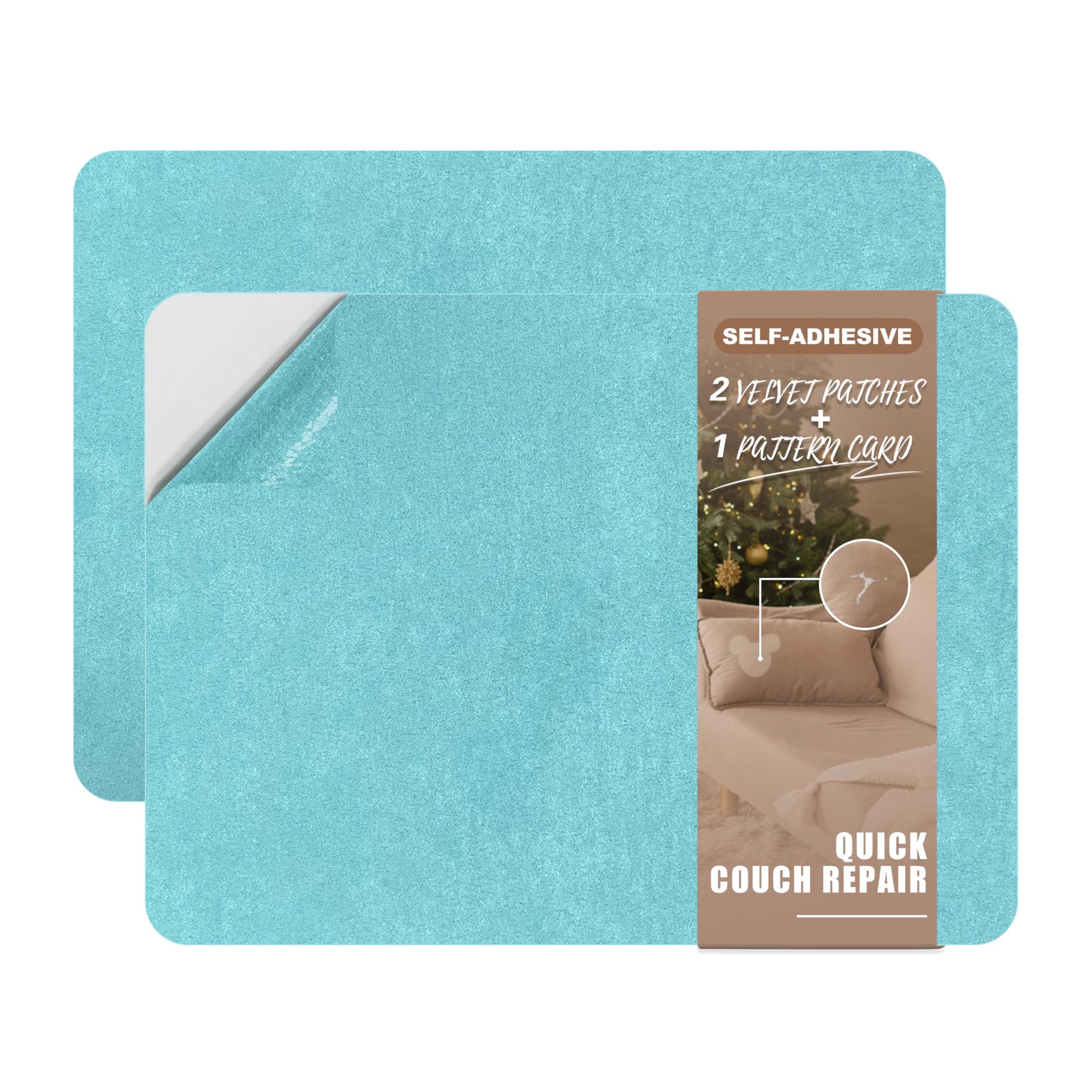 Fabric Couch Repair Patch 8.3 x 11 inches