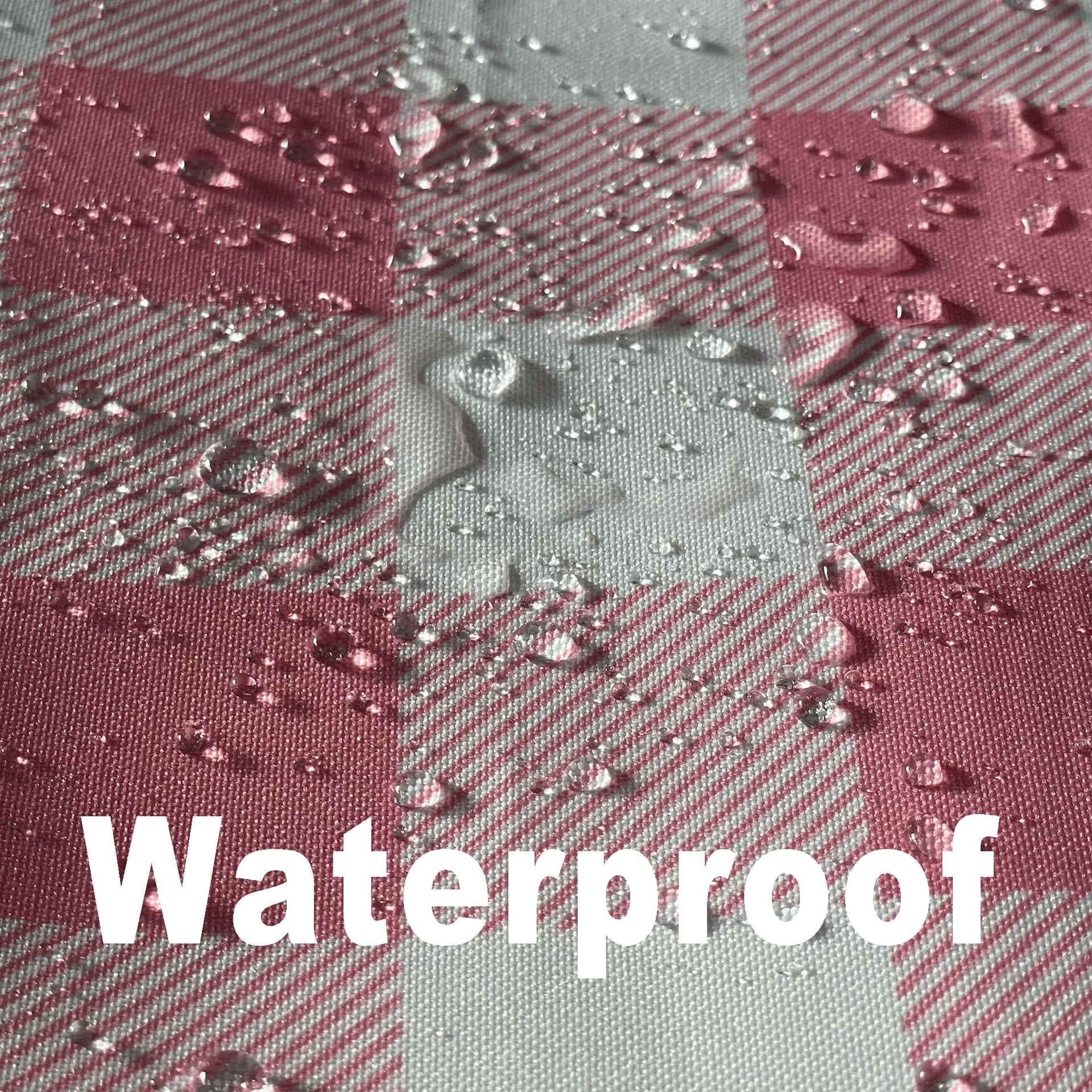 Waterproof Checkered Tablecloth Fabric