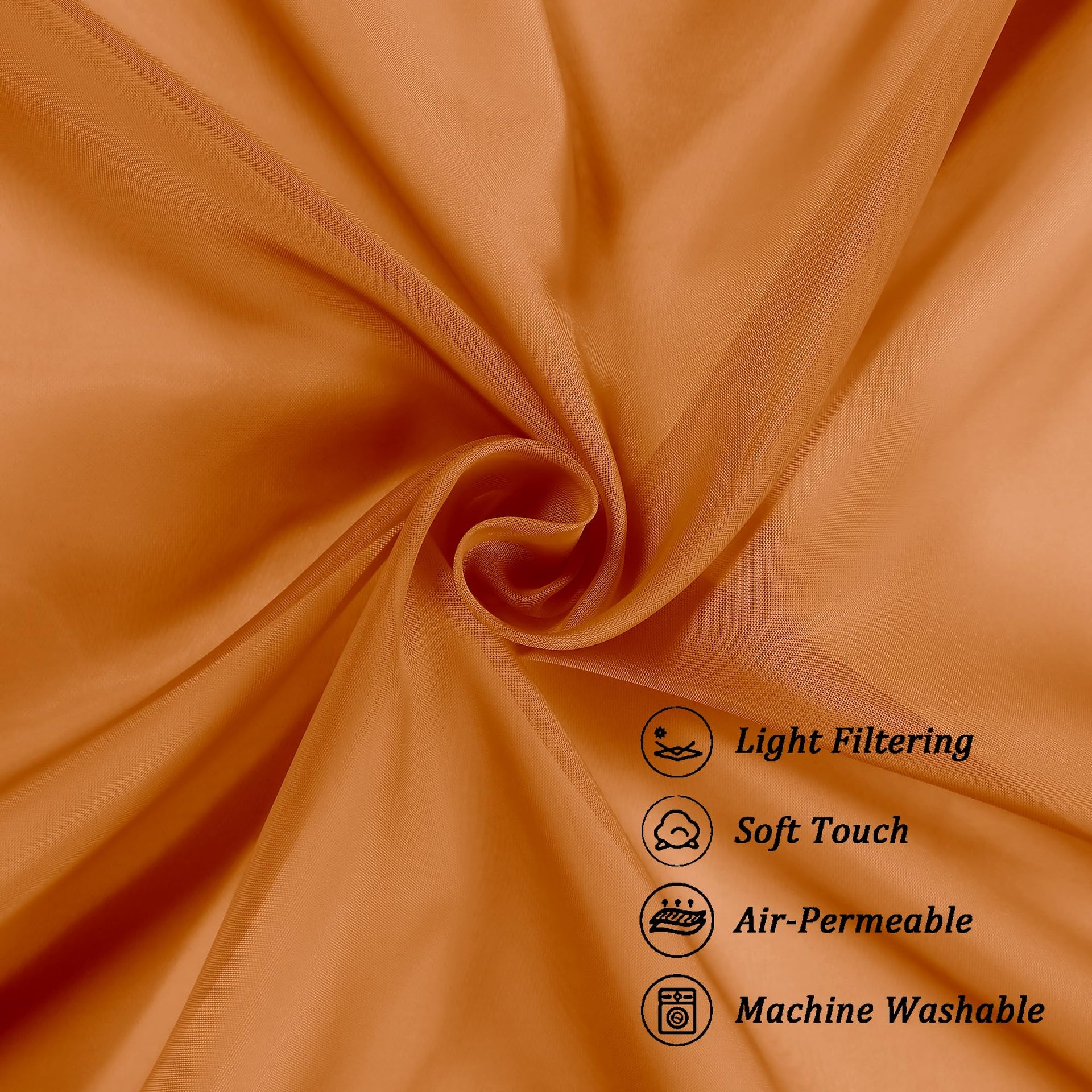 Sheer Valances for Windows 2 Pack (2 Count)