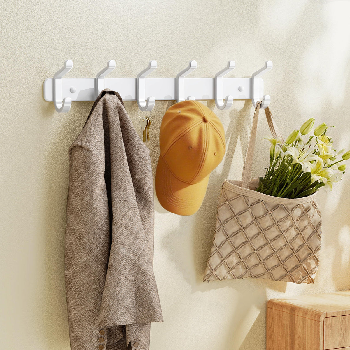 Coat Rack Wall Mounted Heavy