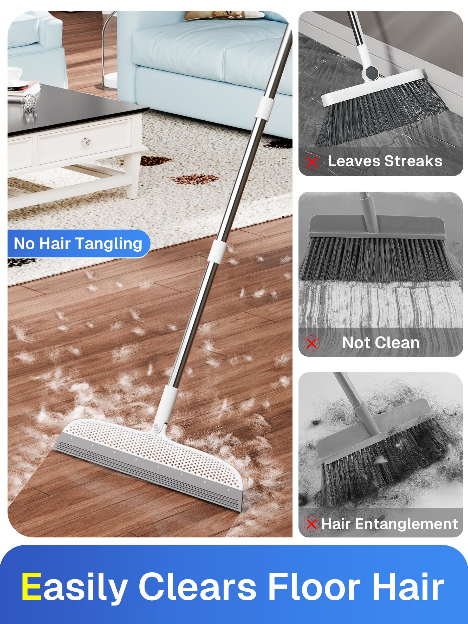 Silicone Floor Squeegee