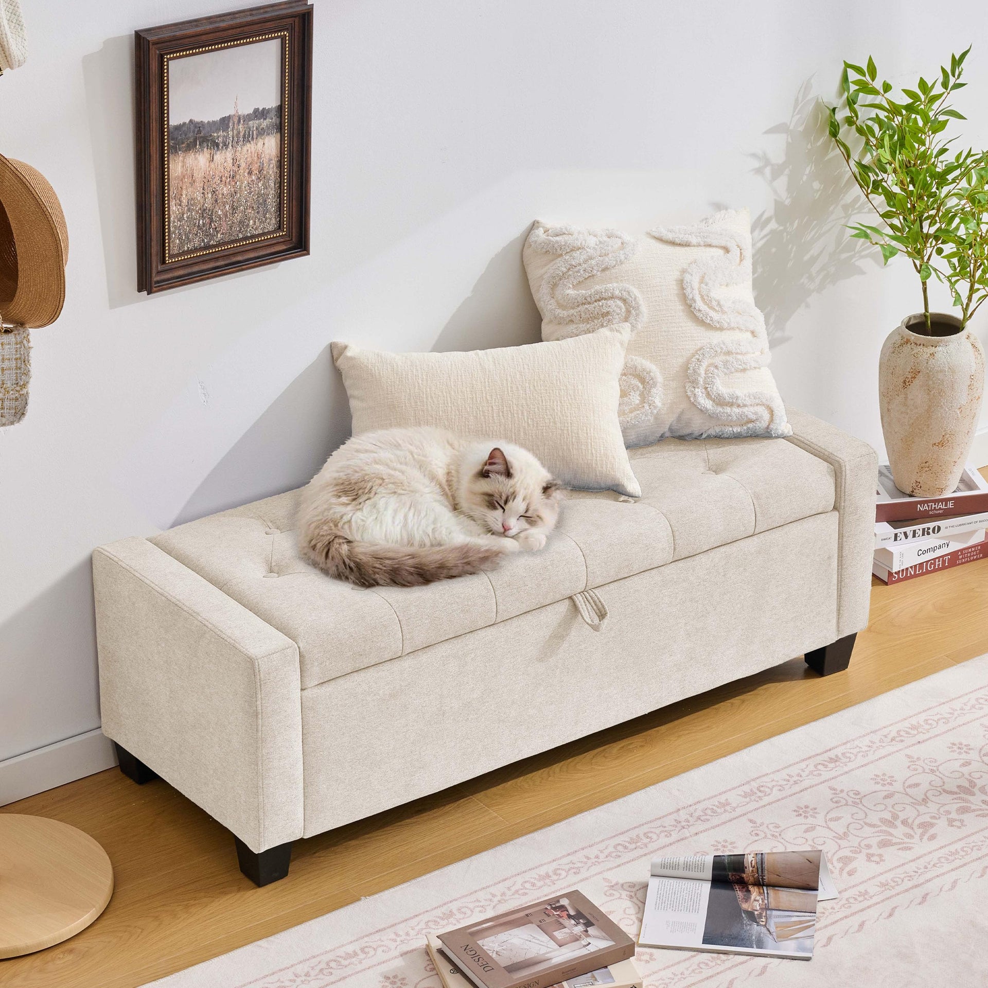 43" Ottoman with Storage