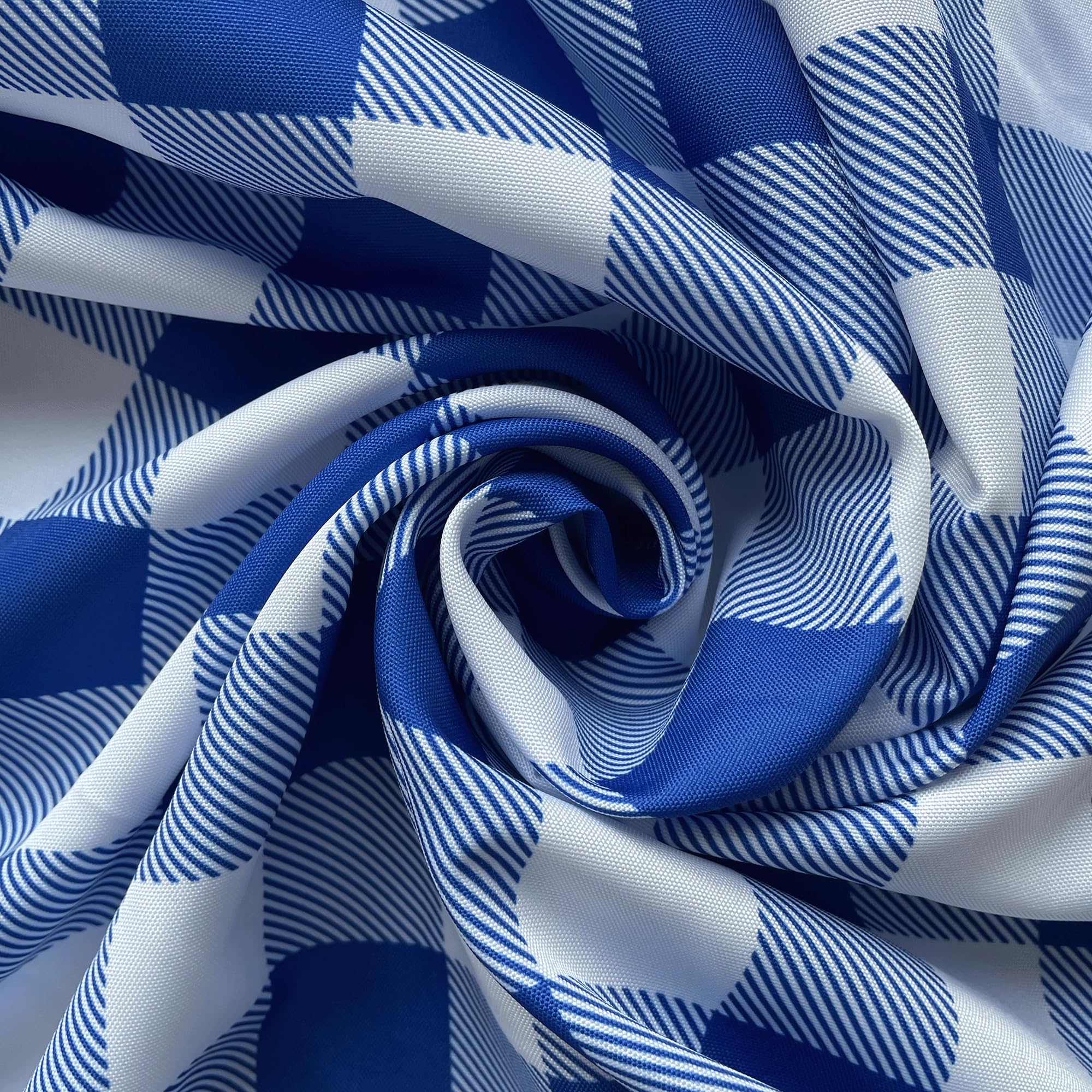 Classic Gingham Tablecloth Fabric